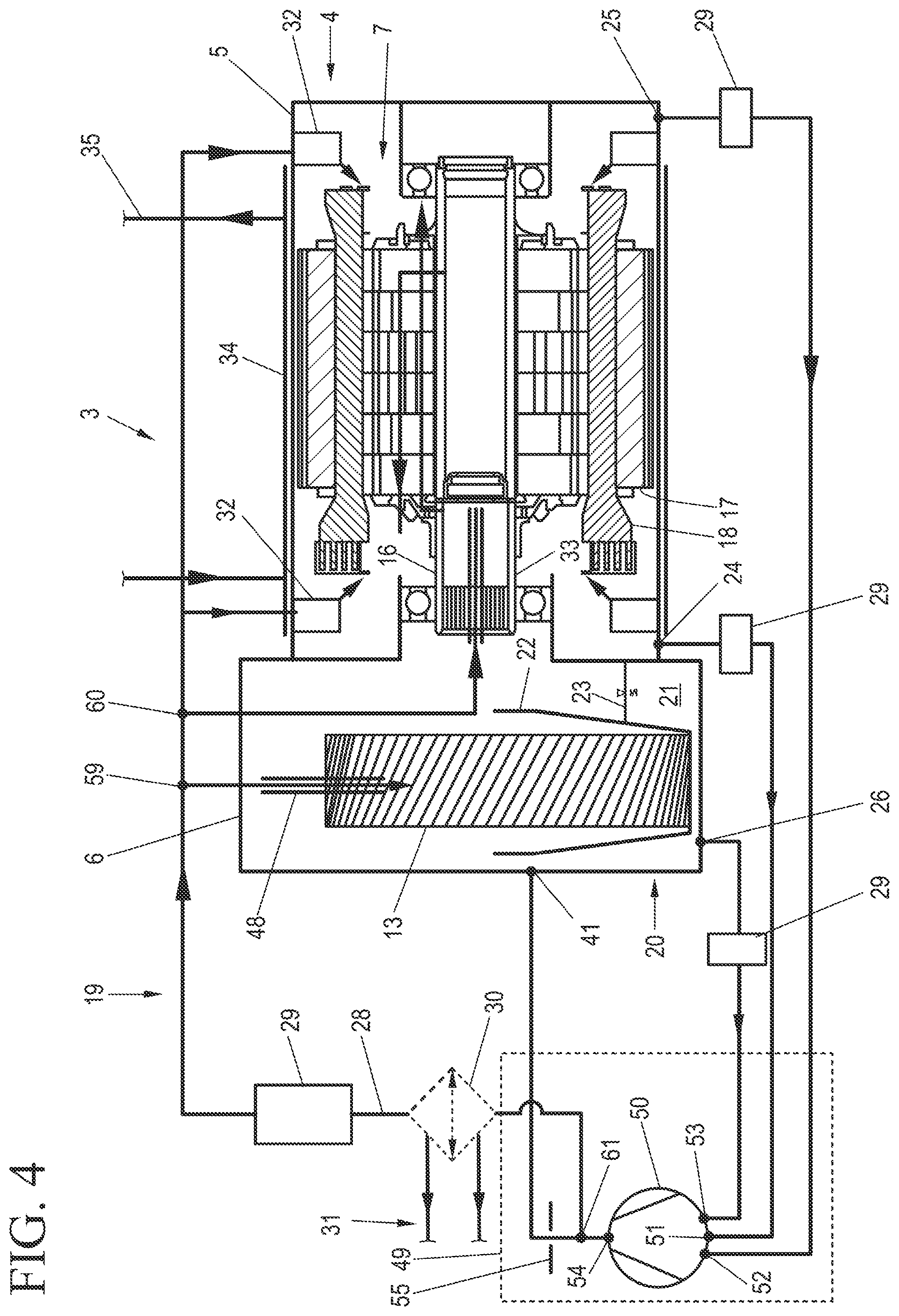 Patent US12098766 Figure 4 – Gear motor for a motor vehicle and motor vehicle having a gear motor