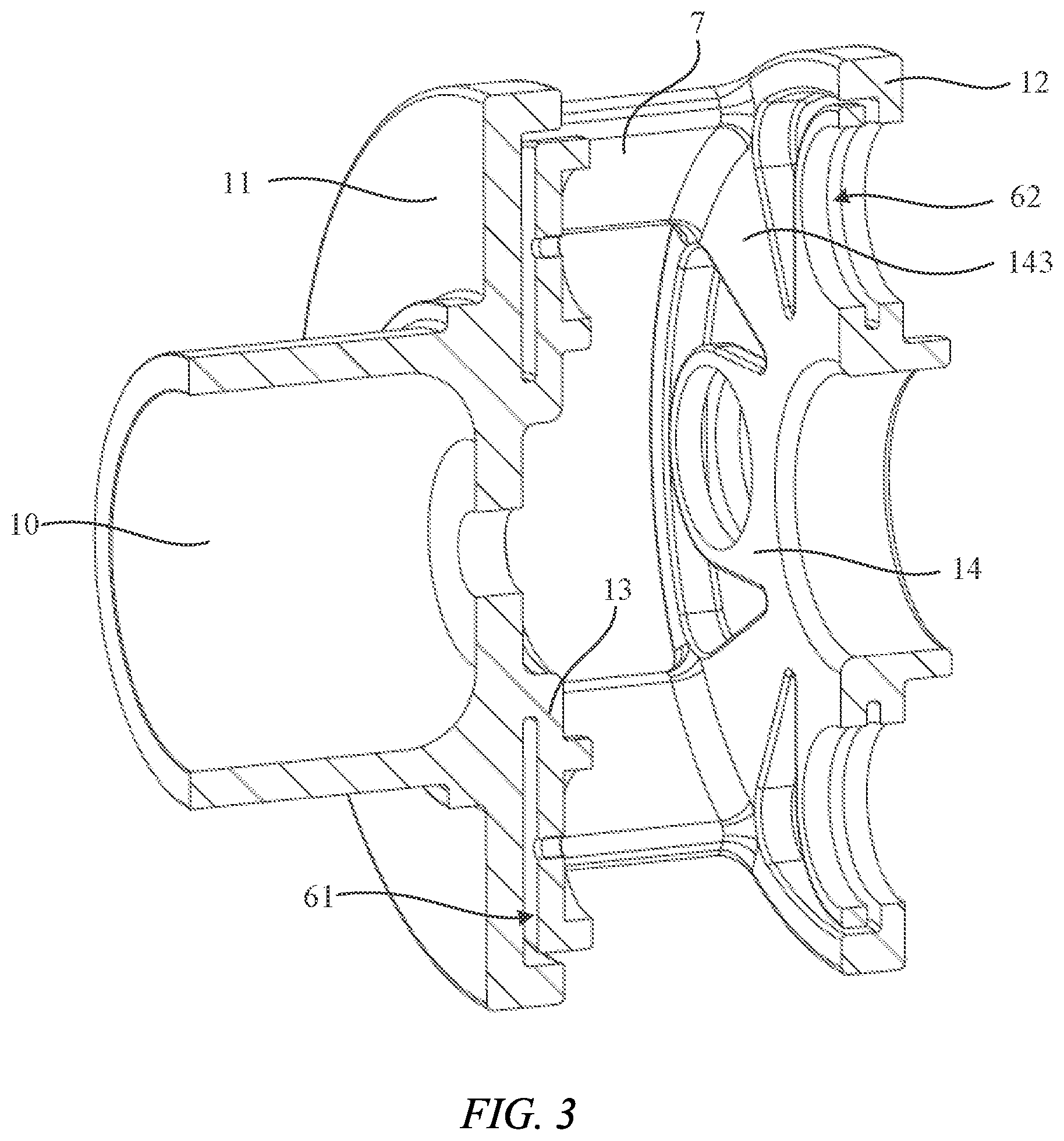 Patent US12098767 Figure 3 – Planetary carrier and gear box