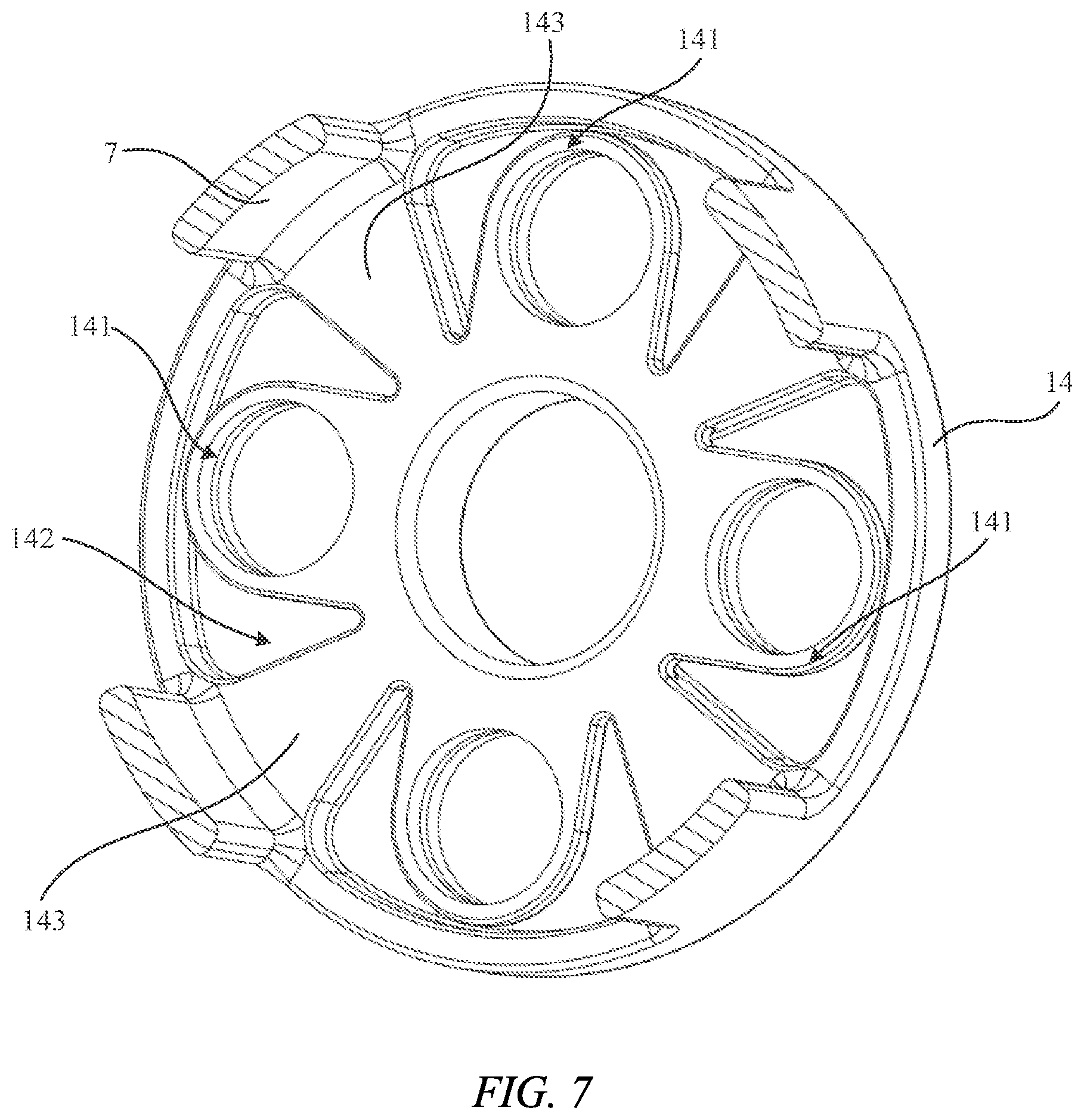 Patent US12098767 Figure 7 – Planetary carrier and gear box