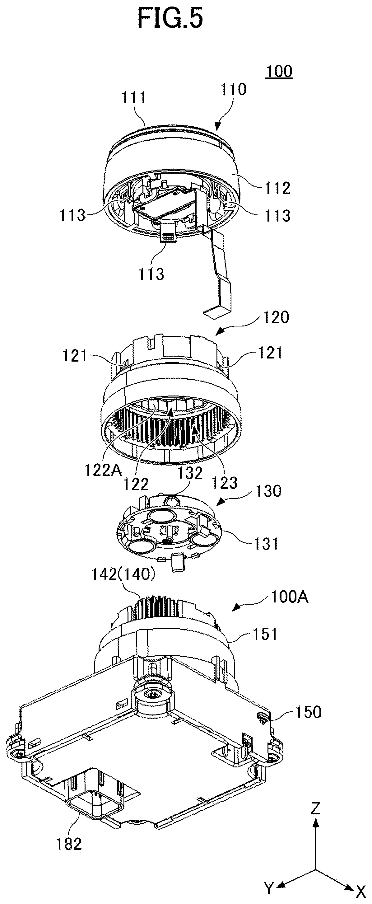 Patent US12098768 Figure 5 – Rotary shifter