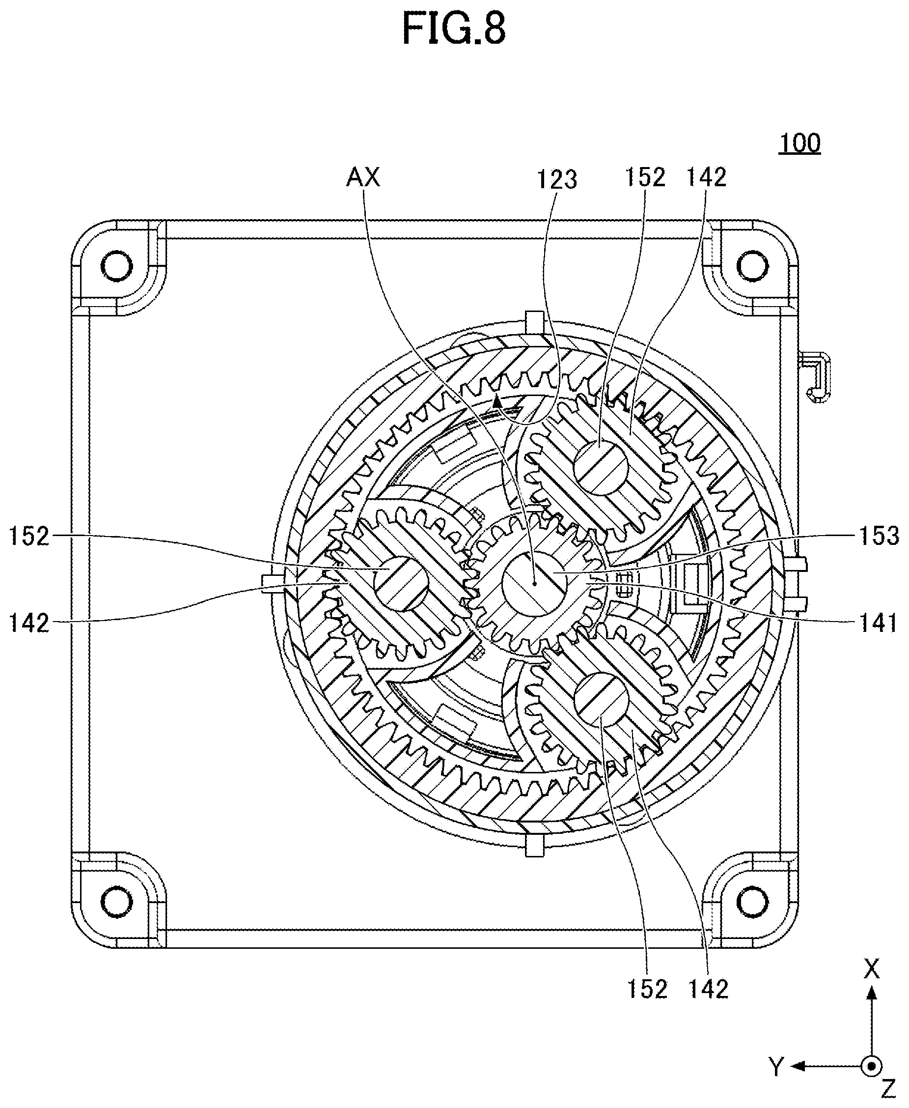 Patent US12098768 Figure 8 – Rotary shifter