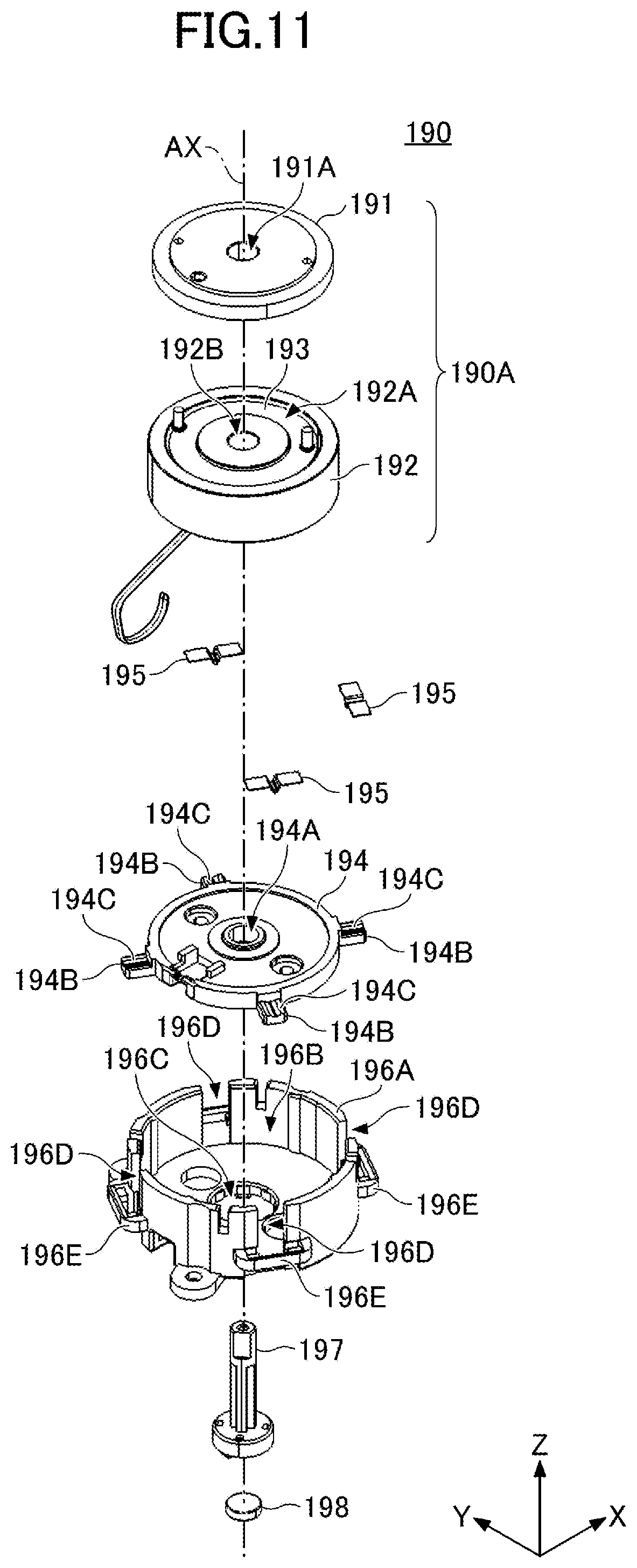 Patent US12098768 Figure 11 – Rotary shifter