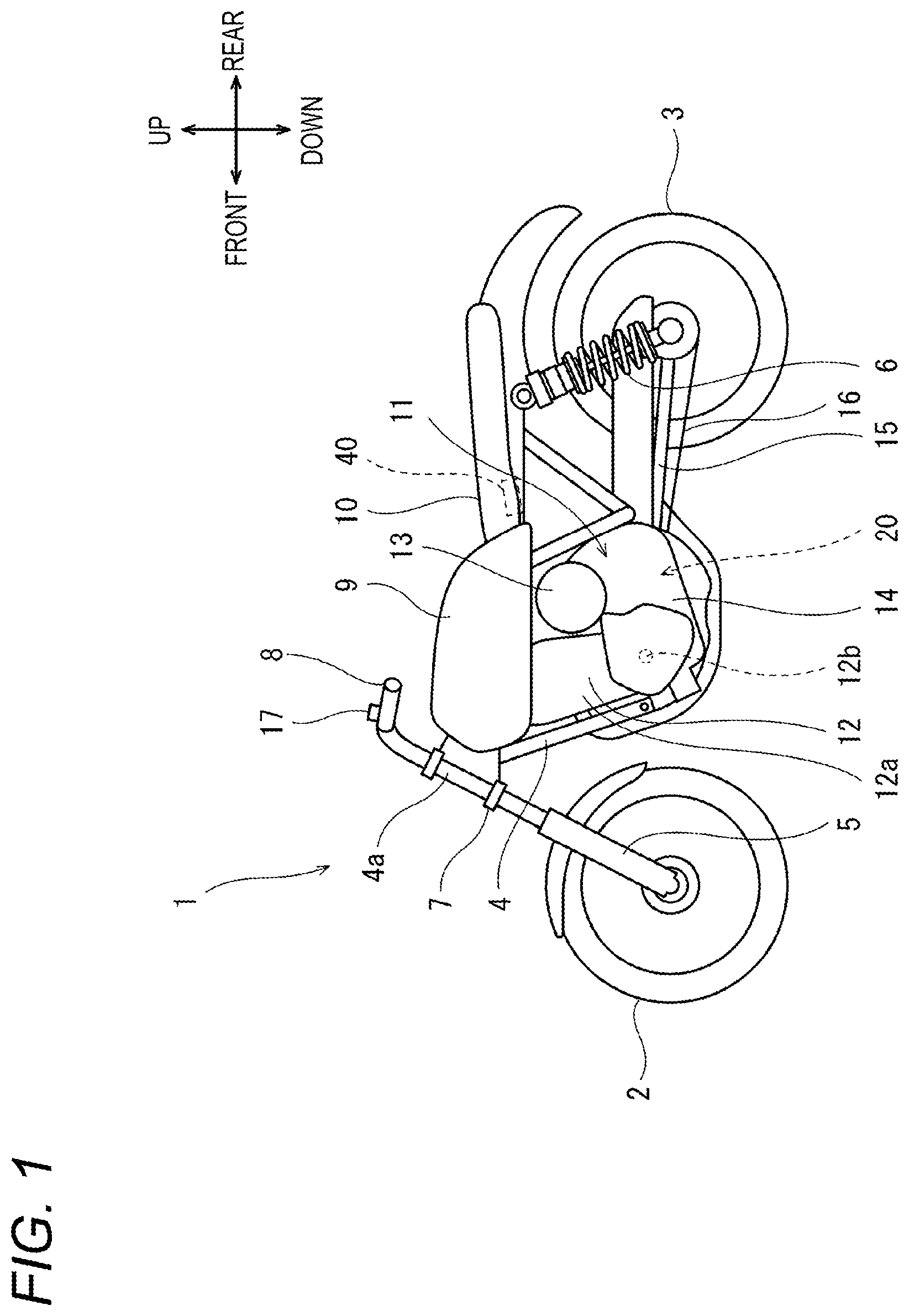 Patent US12098769 Figure 1 – Transmission control device