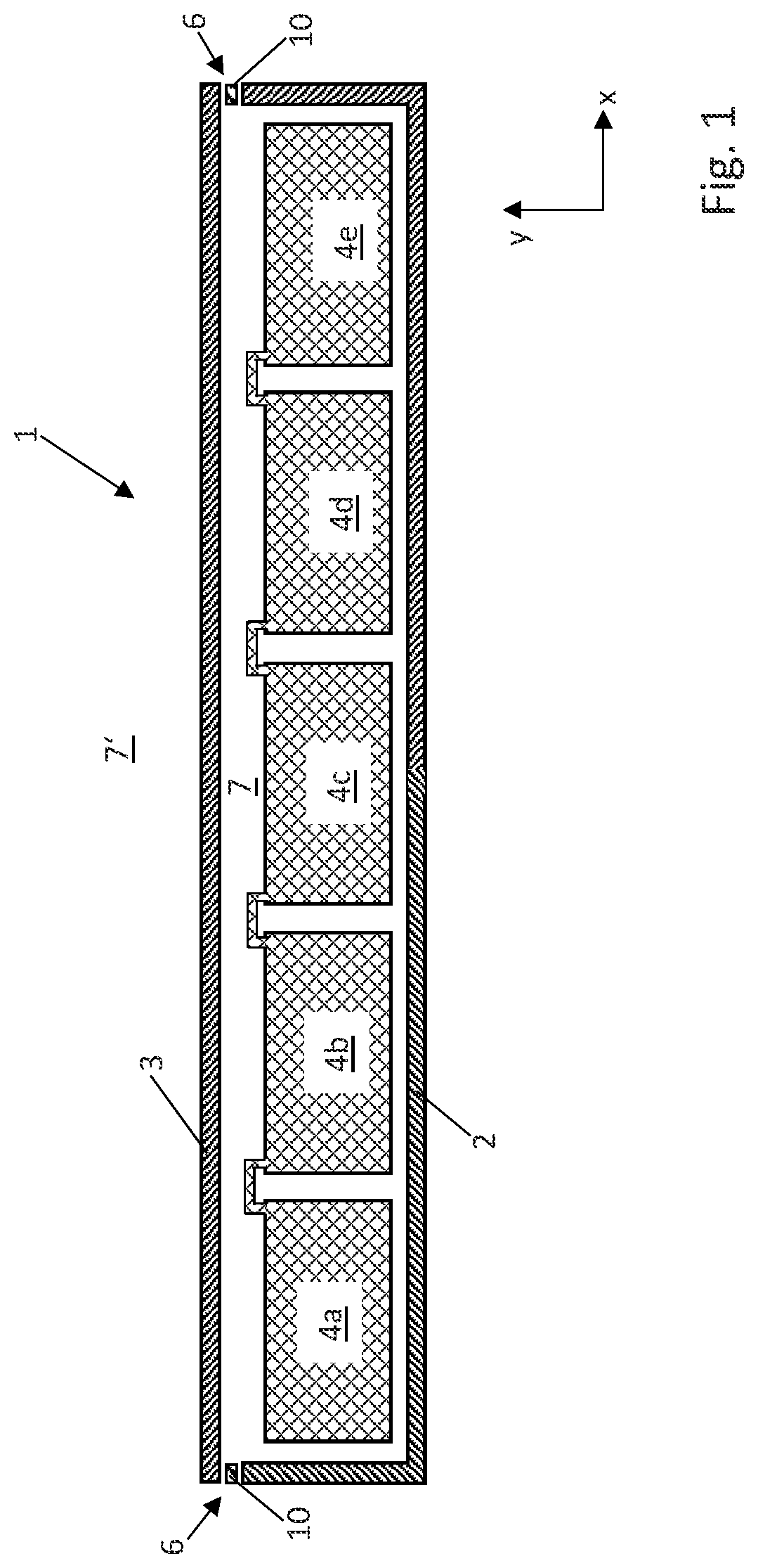 Patent US12098770 — Seal and housing having a seal — Figure 1