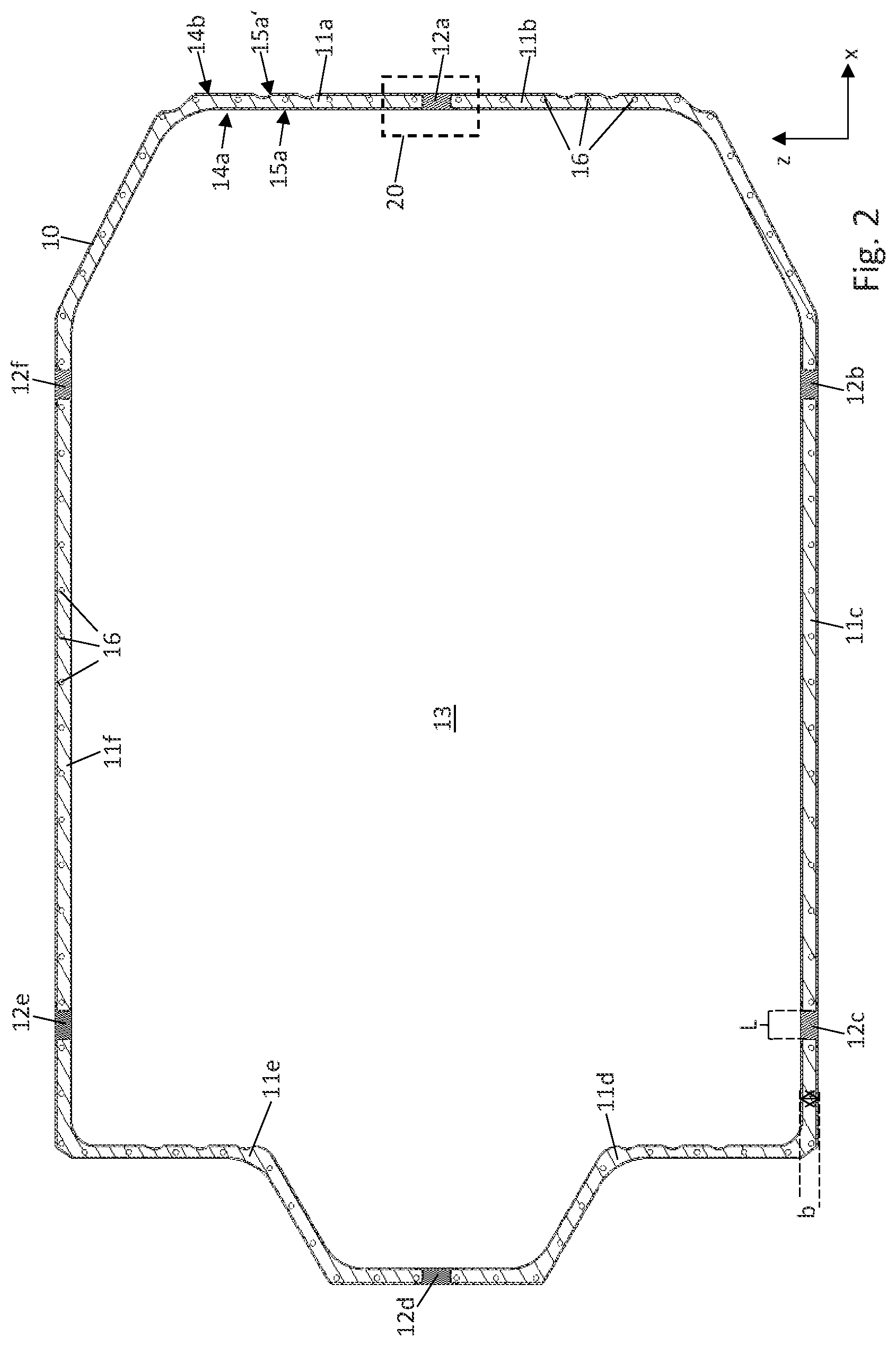 Patent US12098770 Figure 2 – Seal and housing having a seal