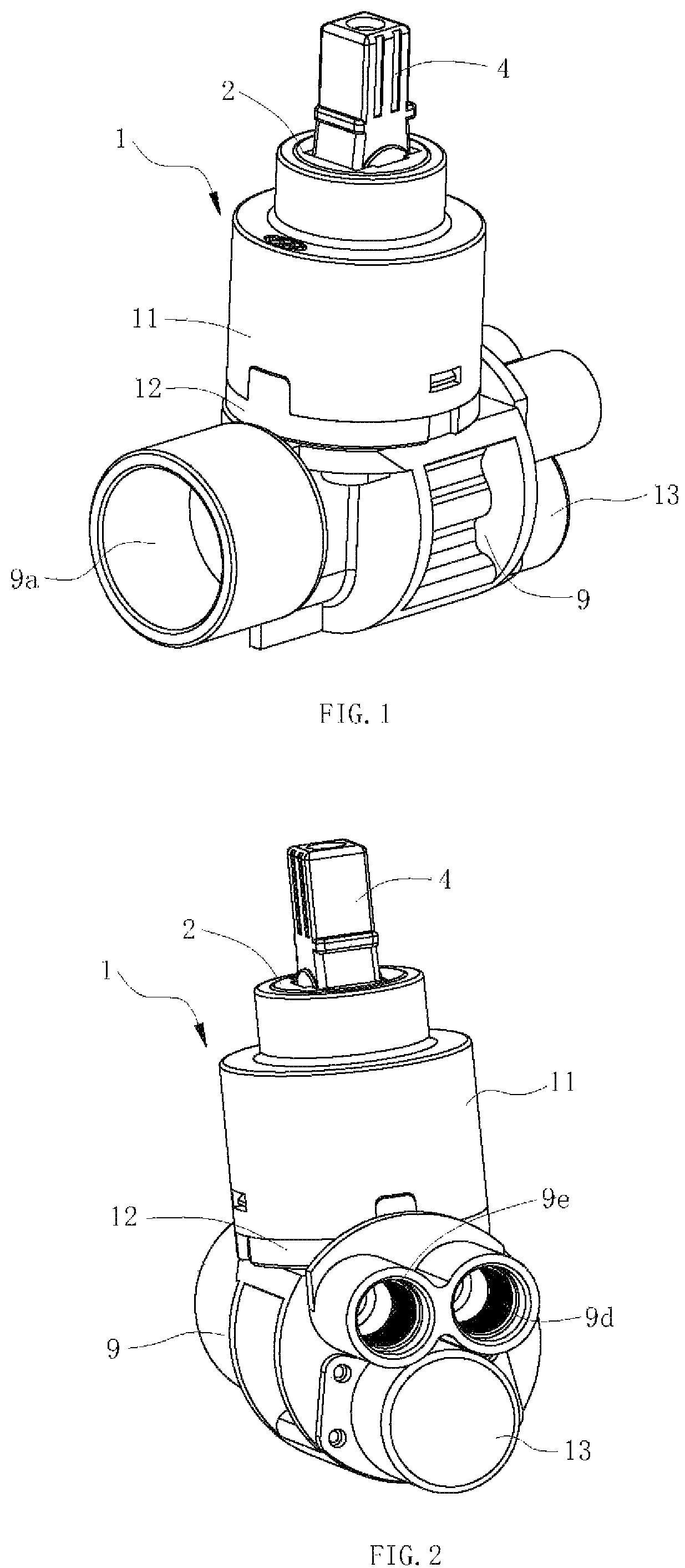 Patent US12098773 Figure 1 – Core seat for a valve core and a valve core module