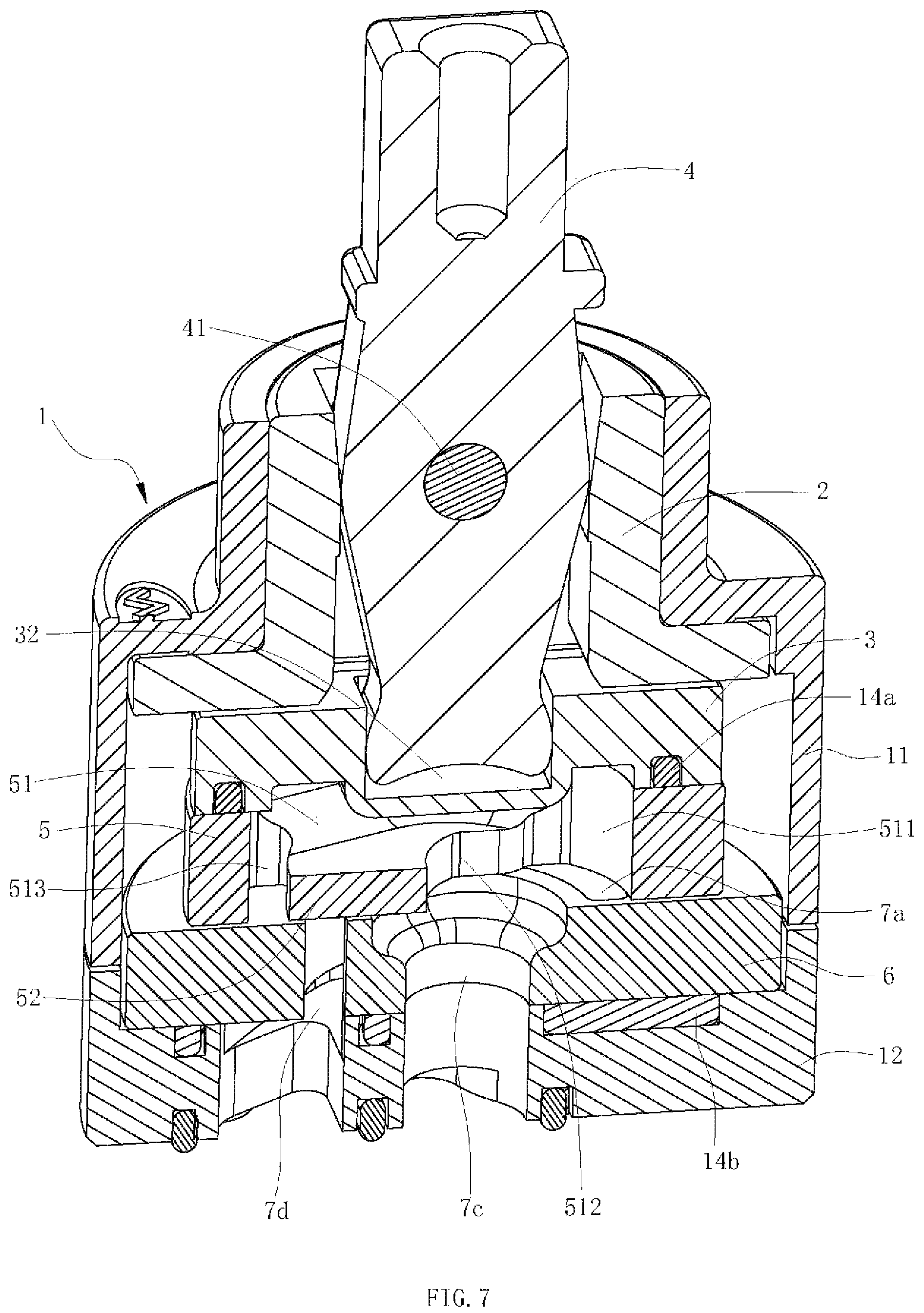 Patent US12098773 Figure 5 – Core seat for a valve core and a valve core module