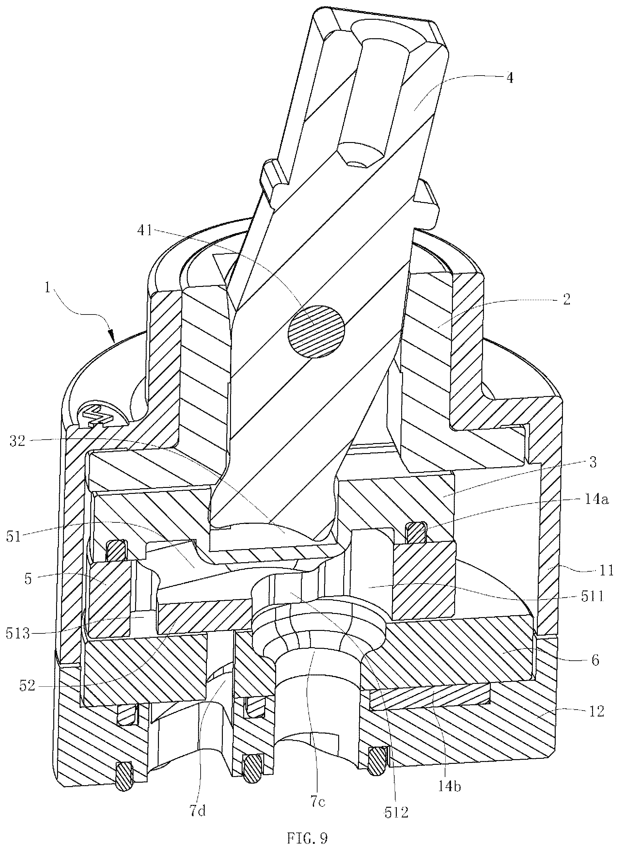 Patent US12098773 Figure 7 – Core seat for a valve core and a valve core module