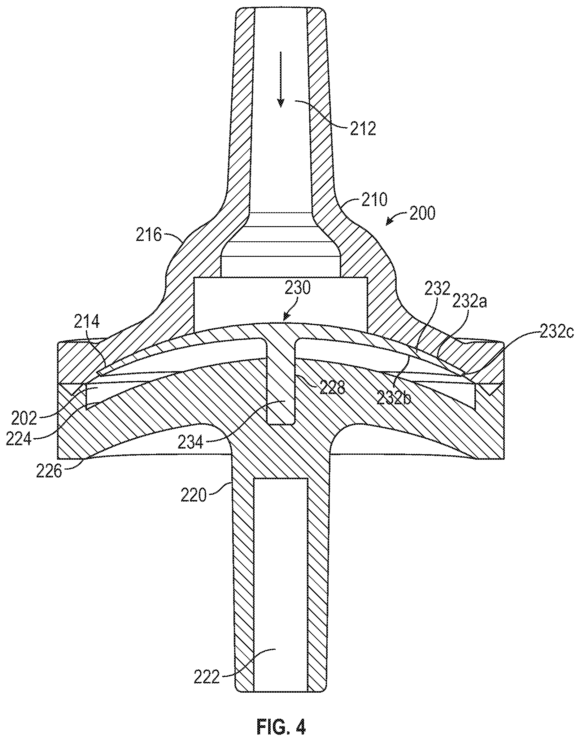 Patent US12098774 Figure 4 – Umbrella check valve