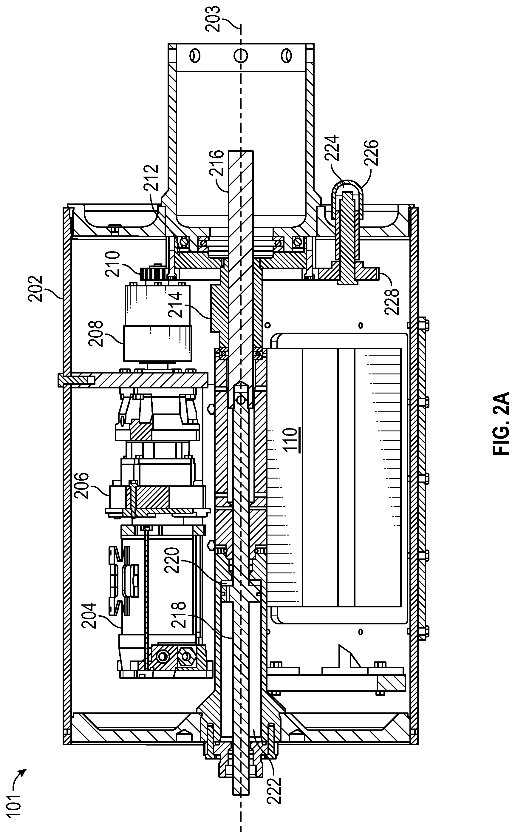 Patent US12098777 Figure 2 – Linear electric actuator