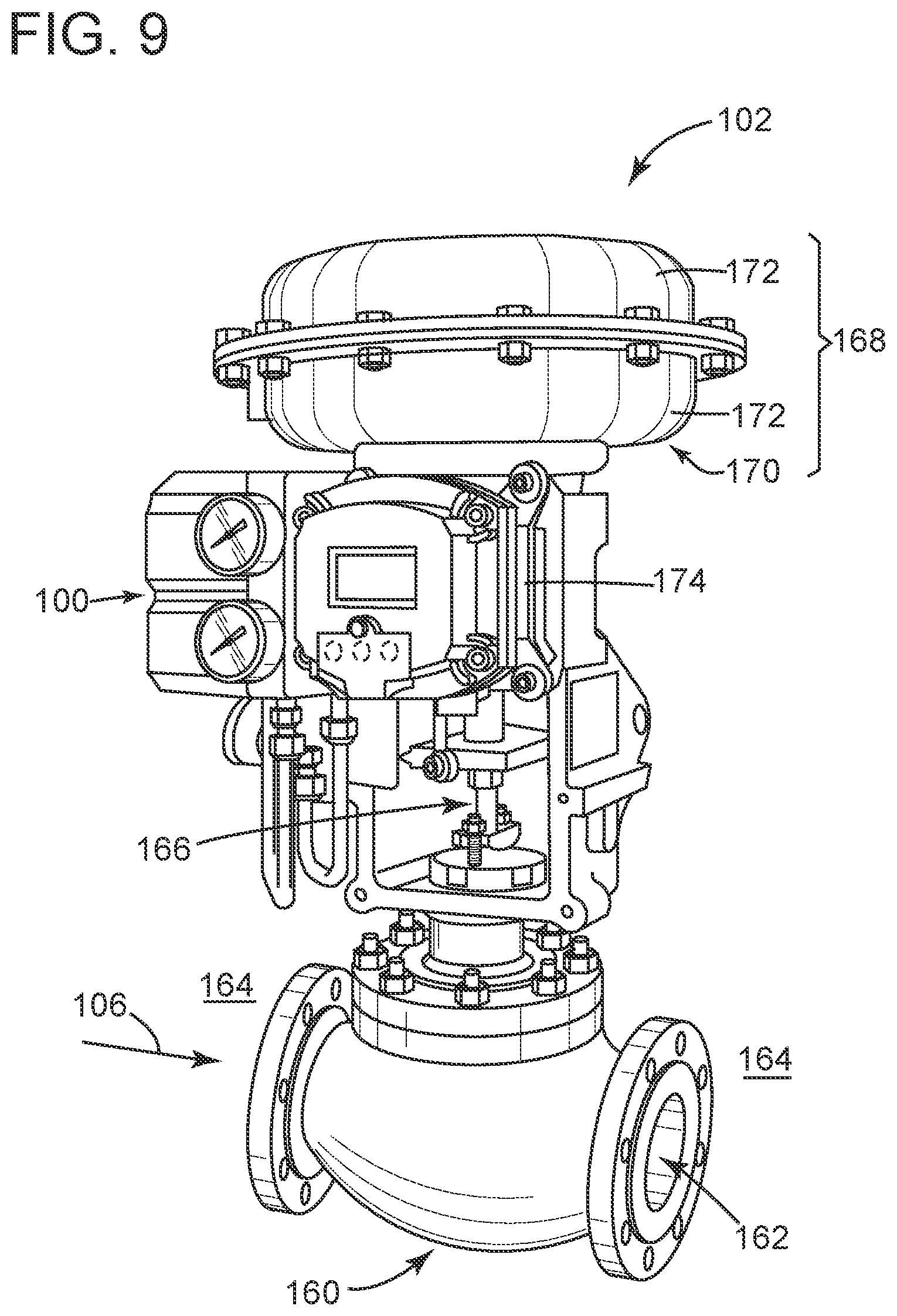Patent US12098782 Figure 9 – Testing control valves in the field