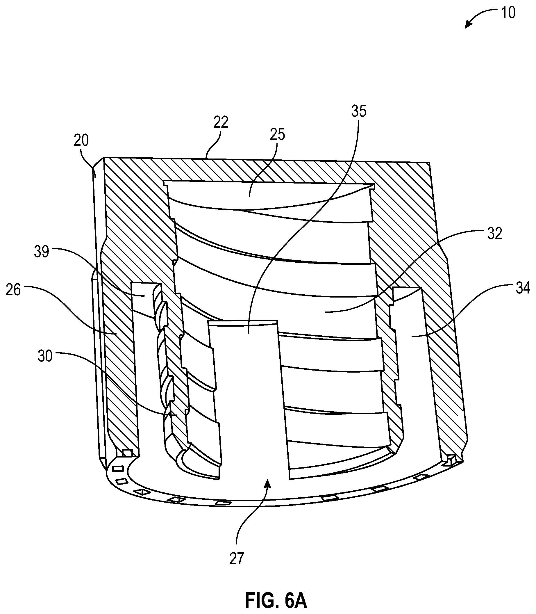 Patent US12098785 Figure 8 – Universal connector or cap for male and female threaded fittings