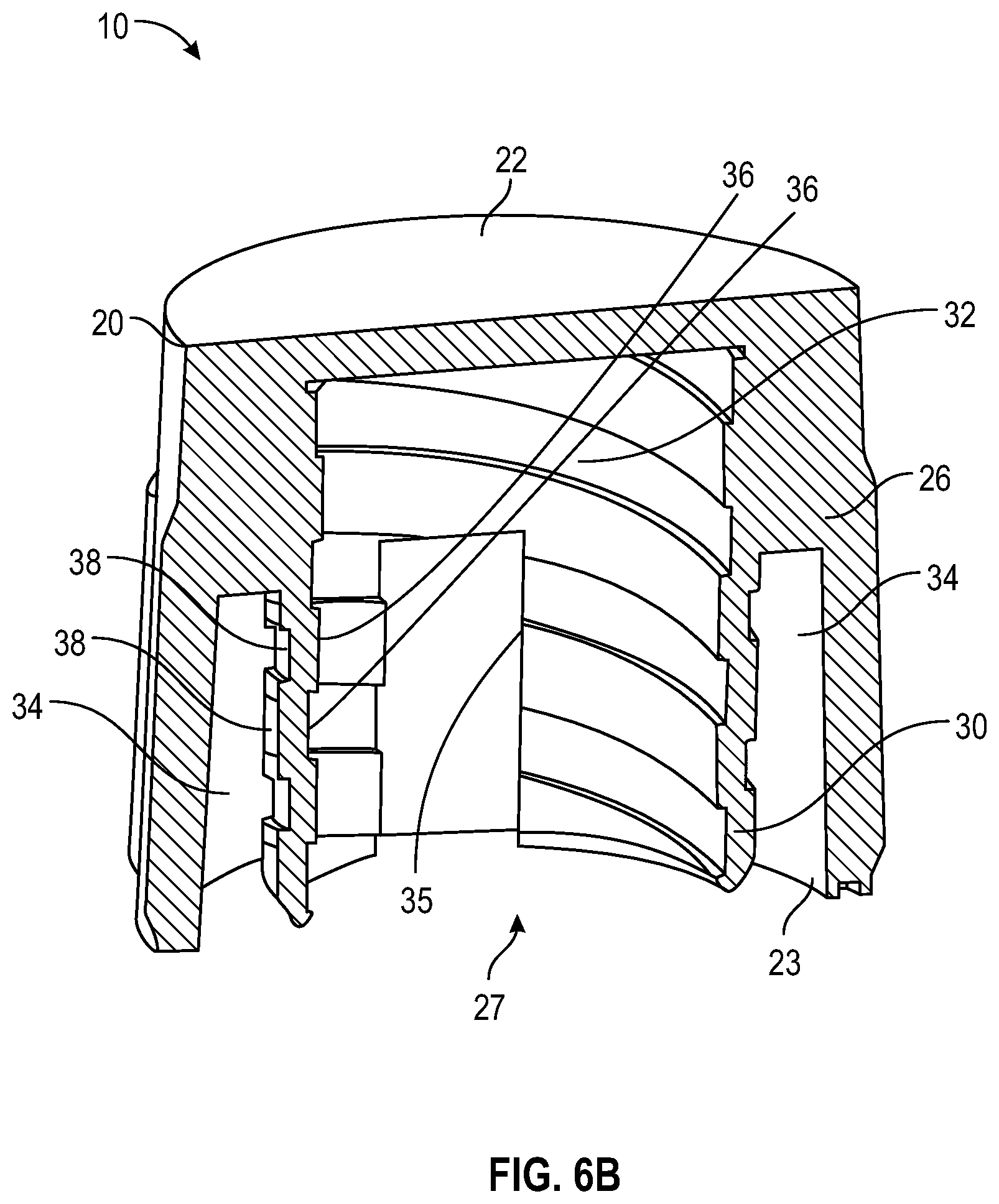 Patent US12098785 Figure 9 – Universal connector or cap for male and female threaded fittings