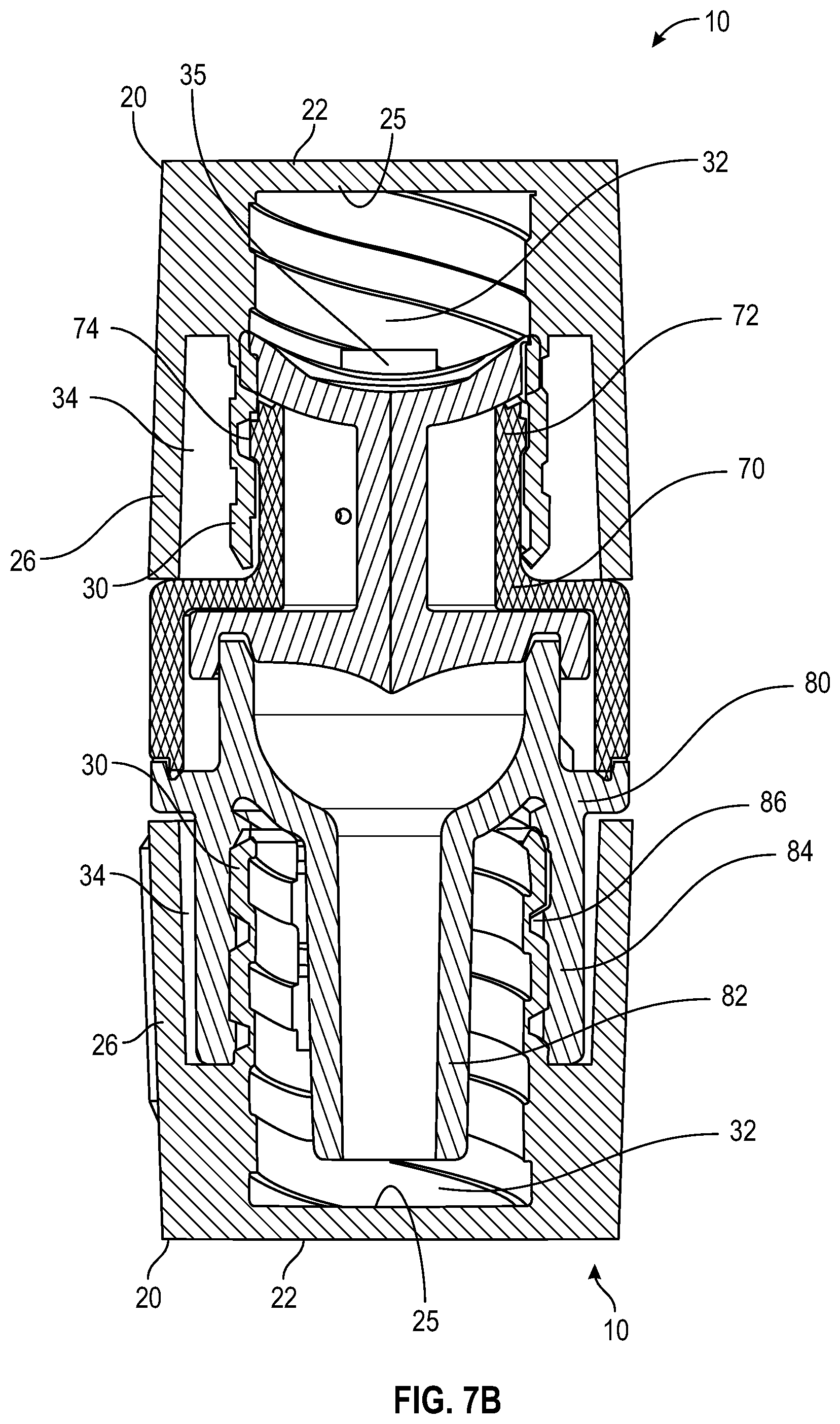 Patent US12098785 Figure 11 – Universal connector or cap for male and female threaded fittings