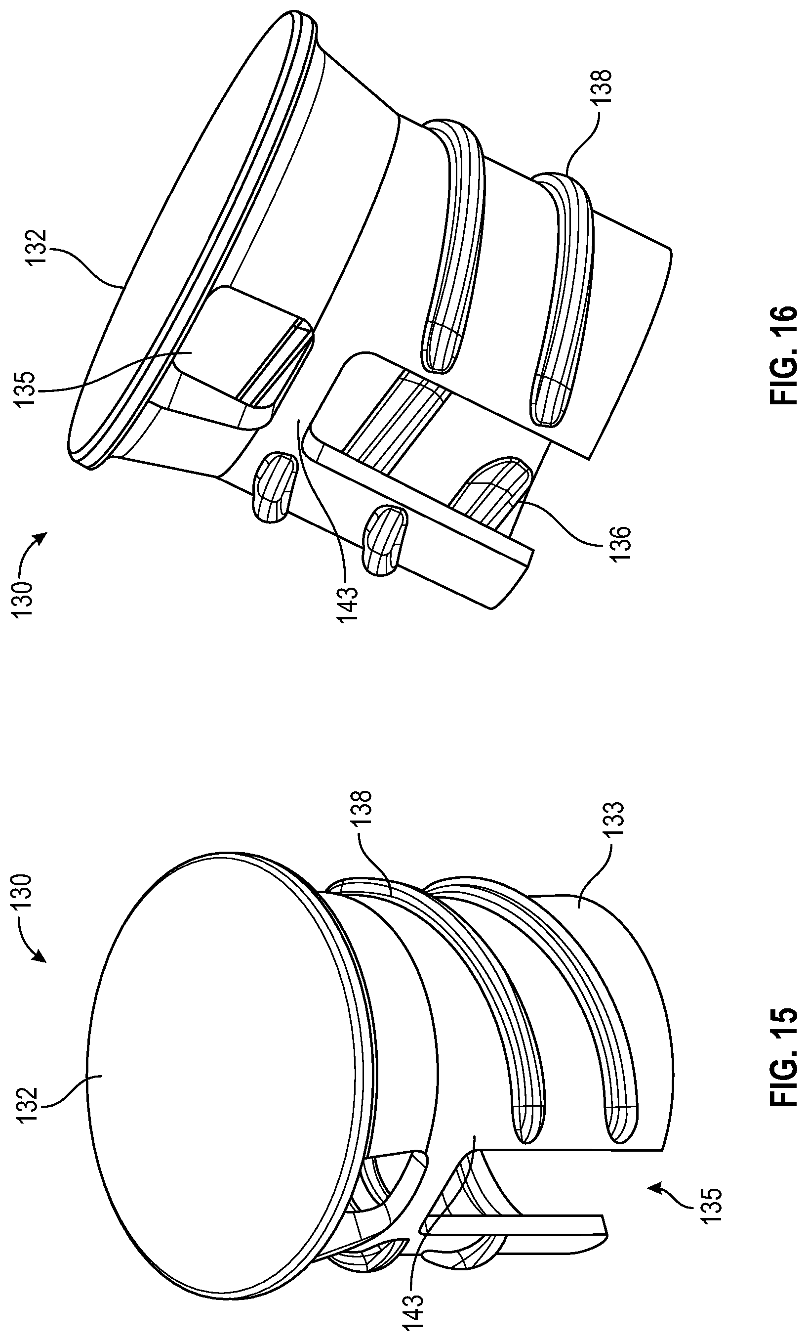 Patent US12098785 Figure 15 – Universal connector or cap for male and female threaded fittings