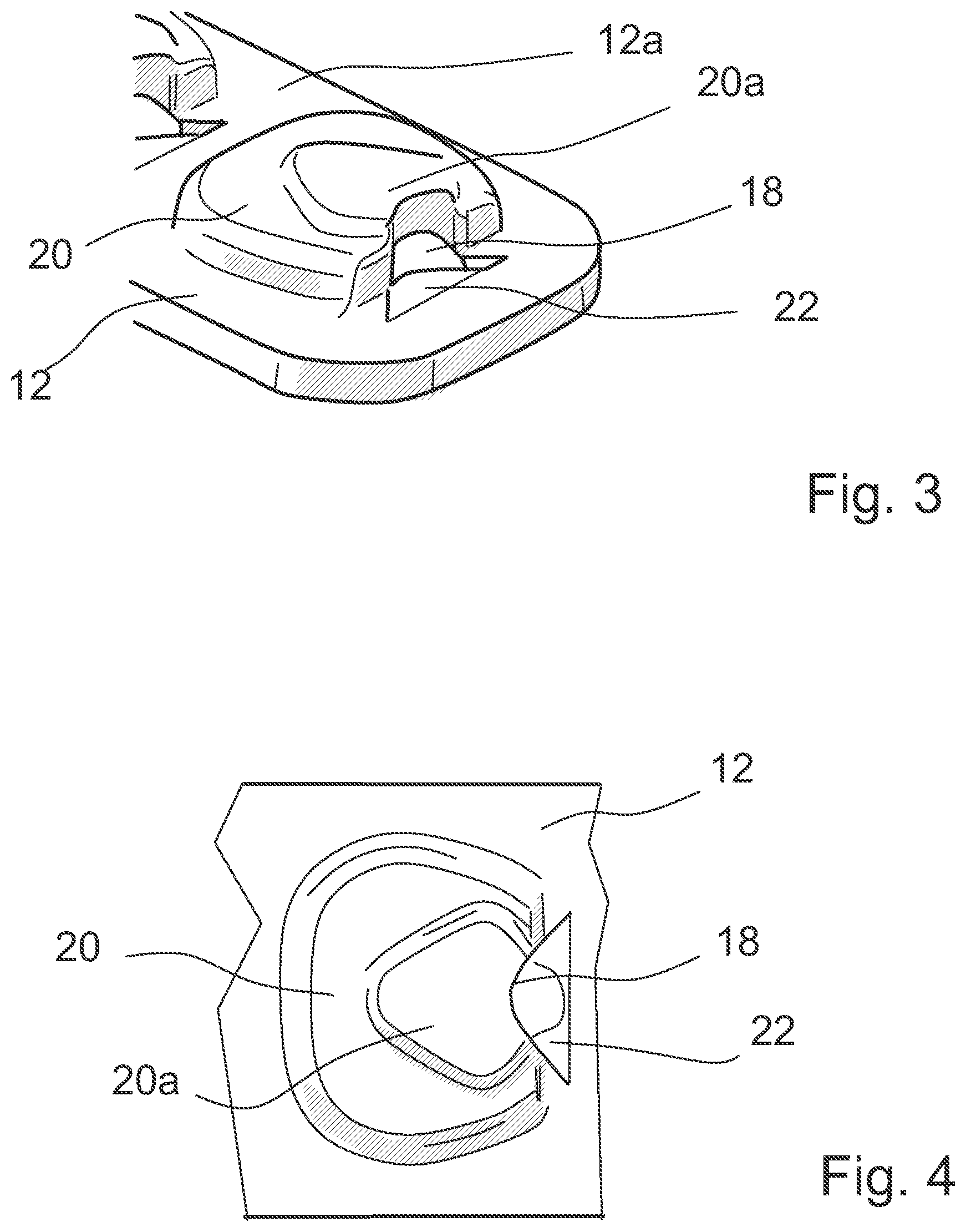 Patent US12098786 Figure 2 – Ear clamp with cuplock hook-system