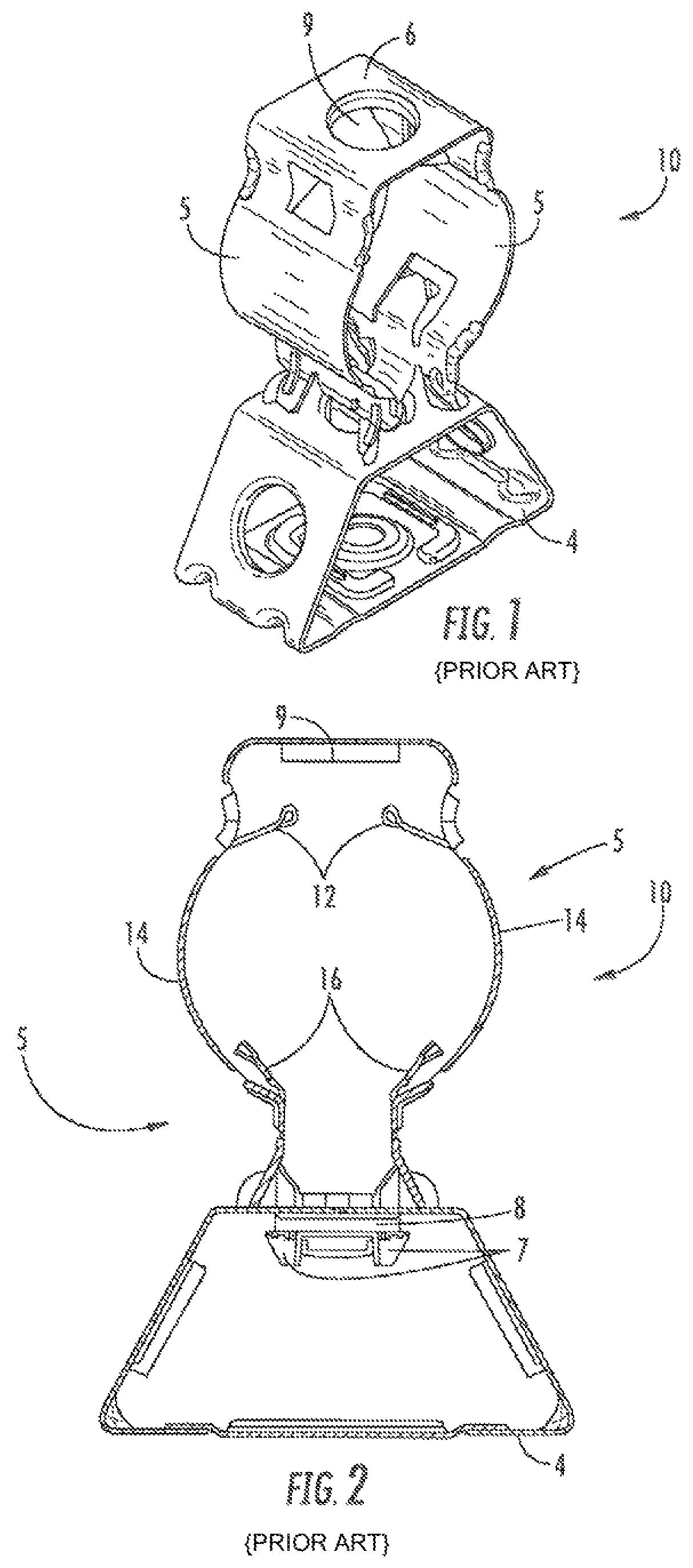 Patent US12098789 Figure 1 – Hanger for mounting cables