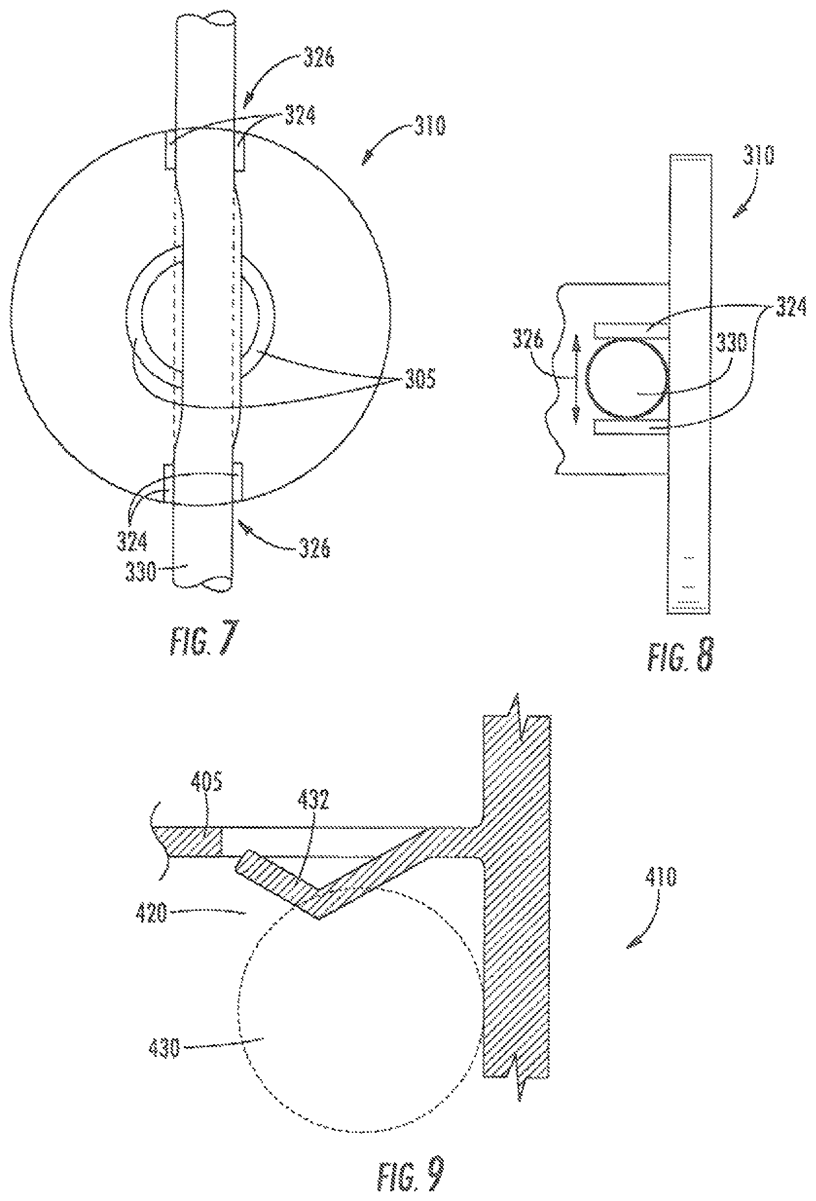 Patent US12098789 Figure 4 – Hanger for mounting cables