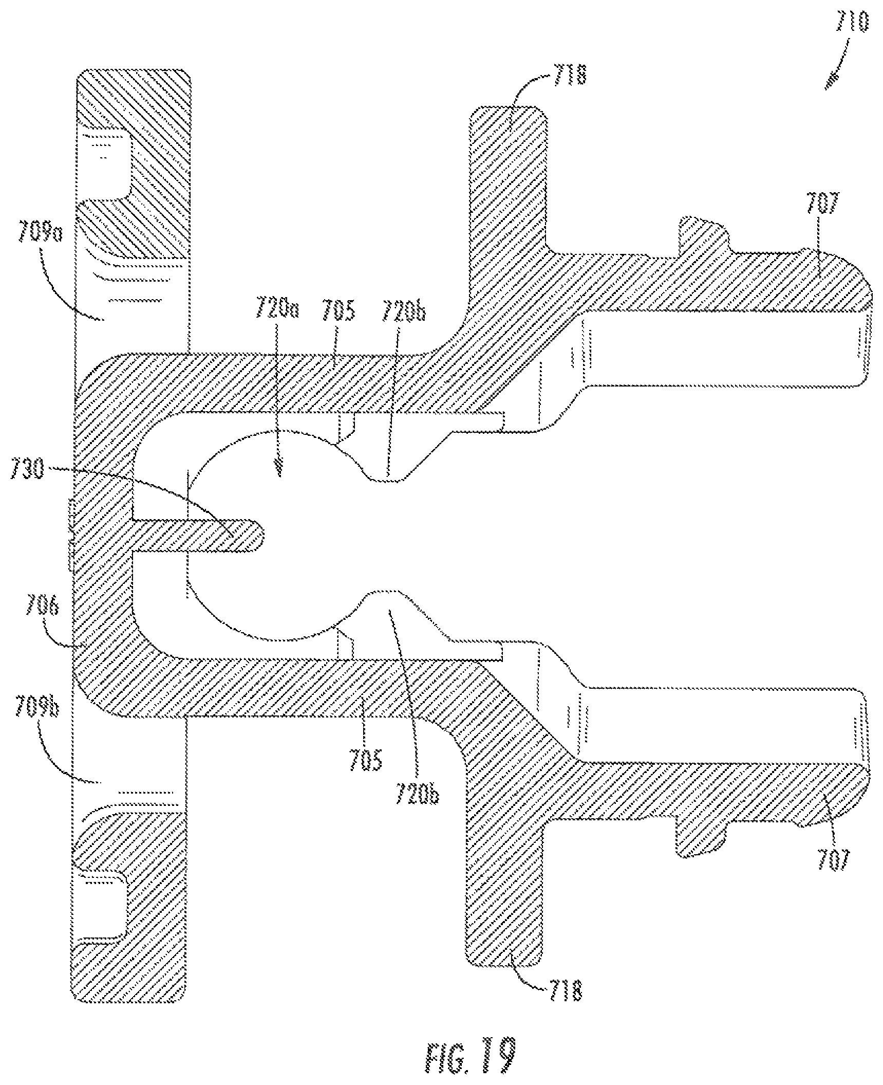 Patent US12098789 Figure 10 – Hanger for mounting cables