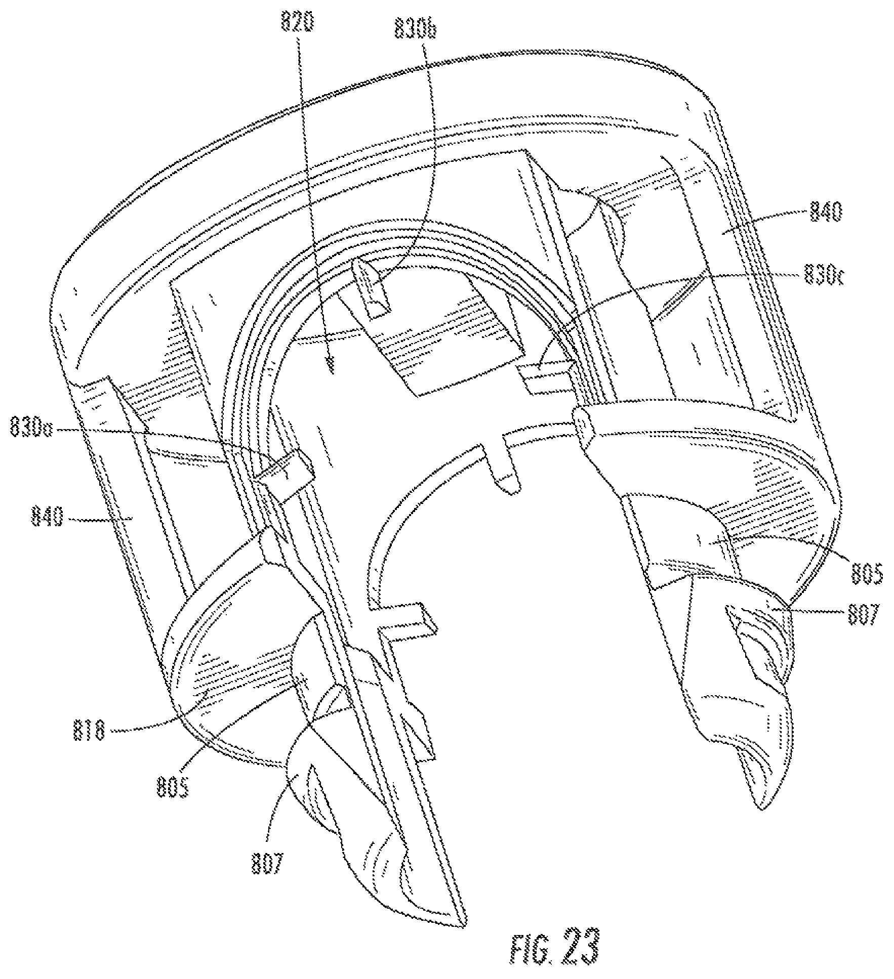 Patent US12098789 Figure 14 – Hanger for mounting cables