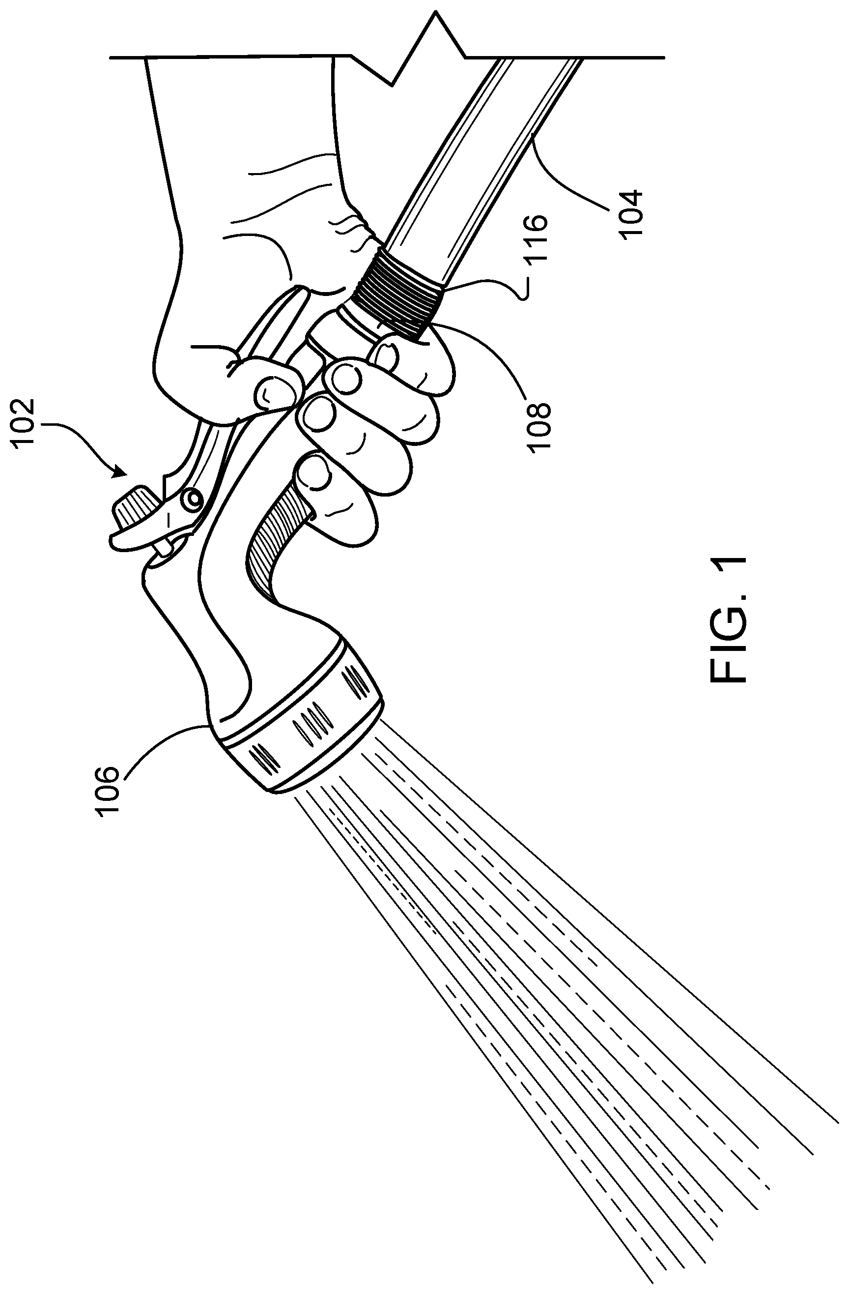 Patent US12098790 Figure 1 – Plumbing connectors with negative Poisson's ratio material coating