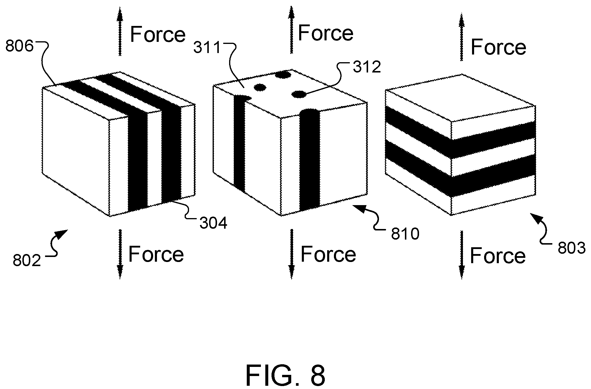 Patent US12098790 Figure 7 – Plumbing connectors with negative Poisson's ratio material coating