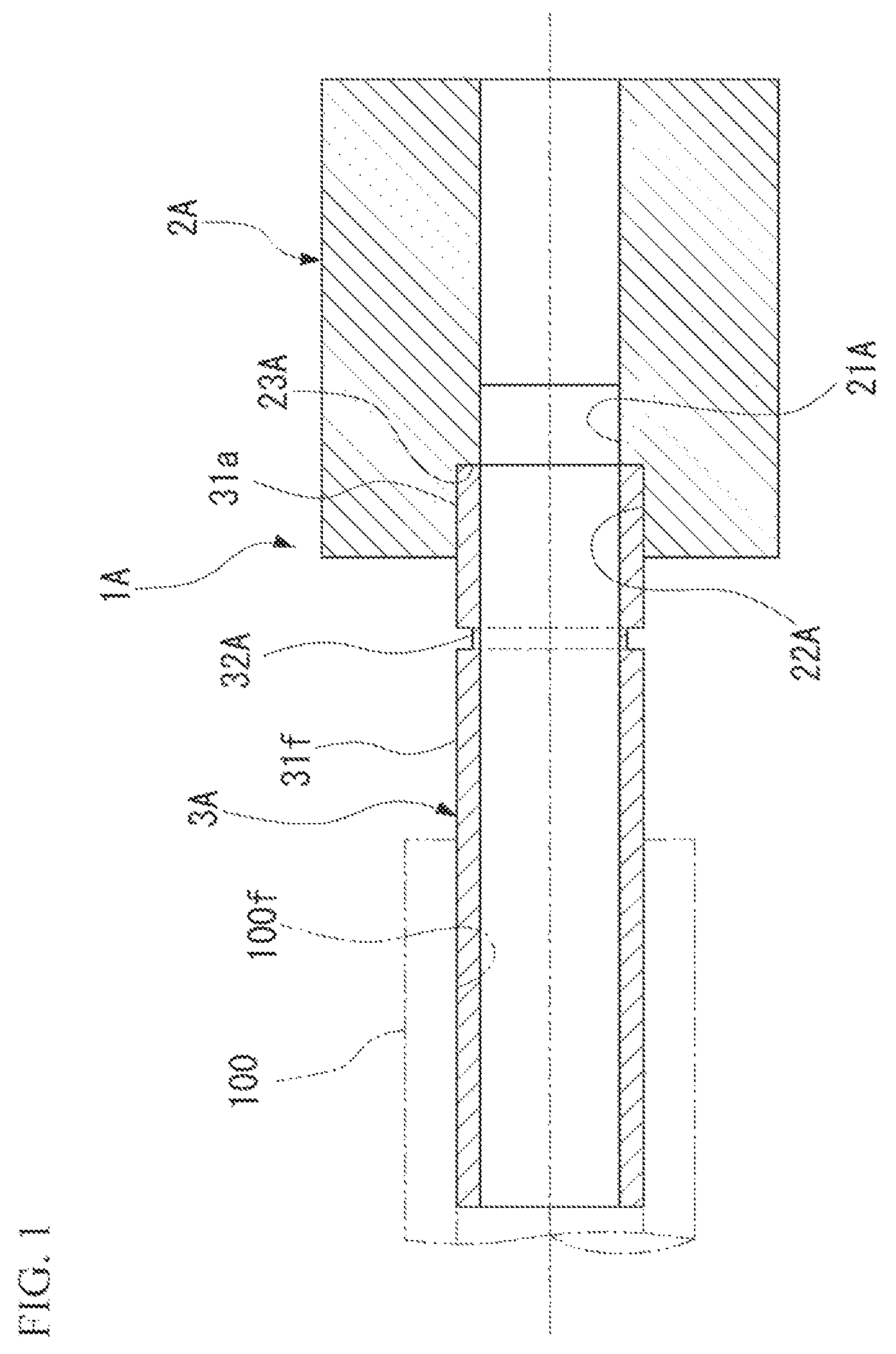 Patent US12098791 Figure 1 – Joint member, method for producing joint member, and method for connecting flexible tube to joint member