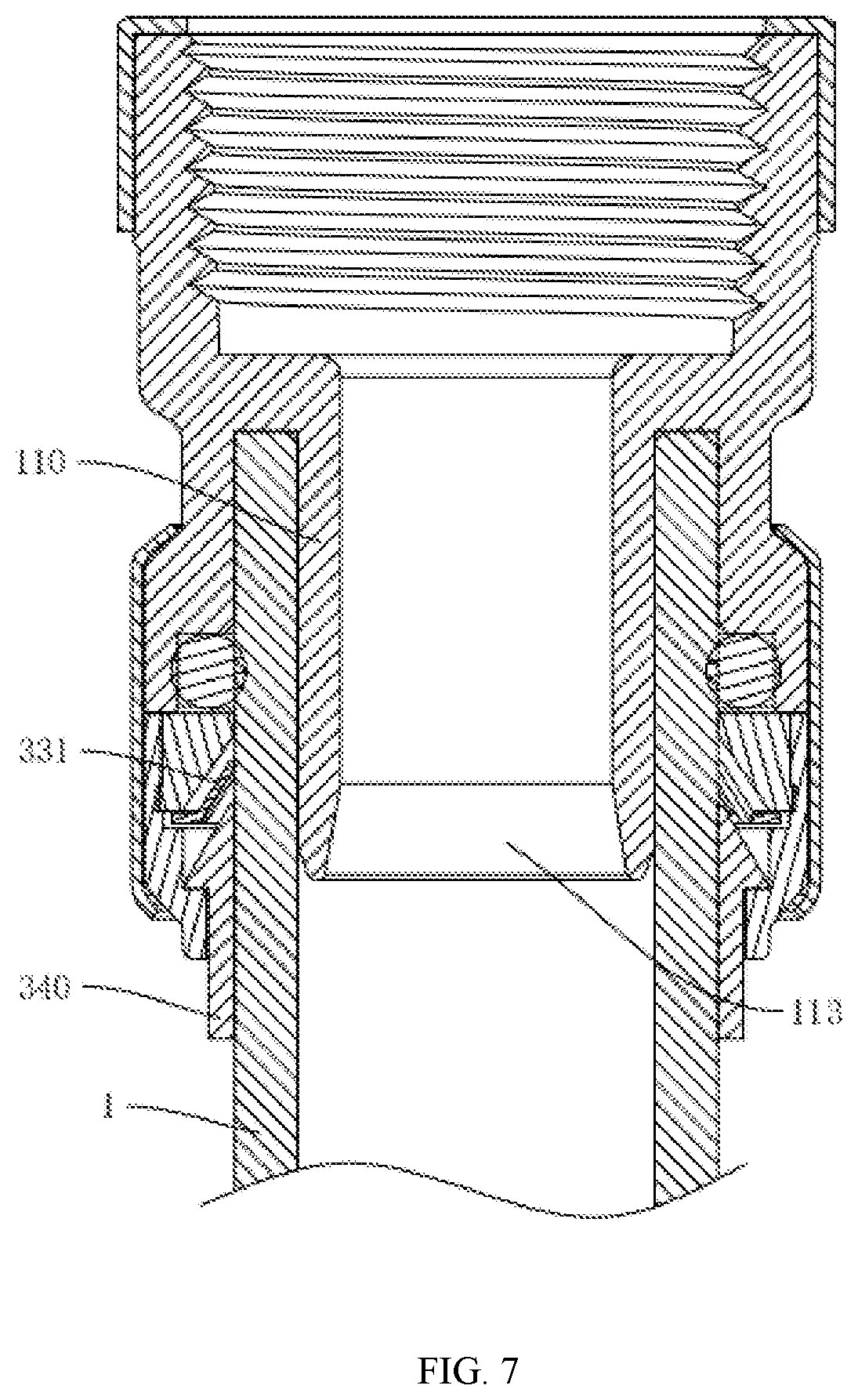 Patent US12098793 Figure 7 – Quick coupling for pipelines