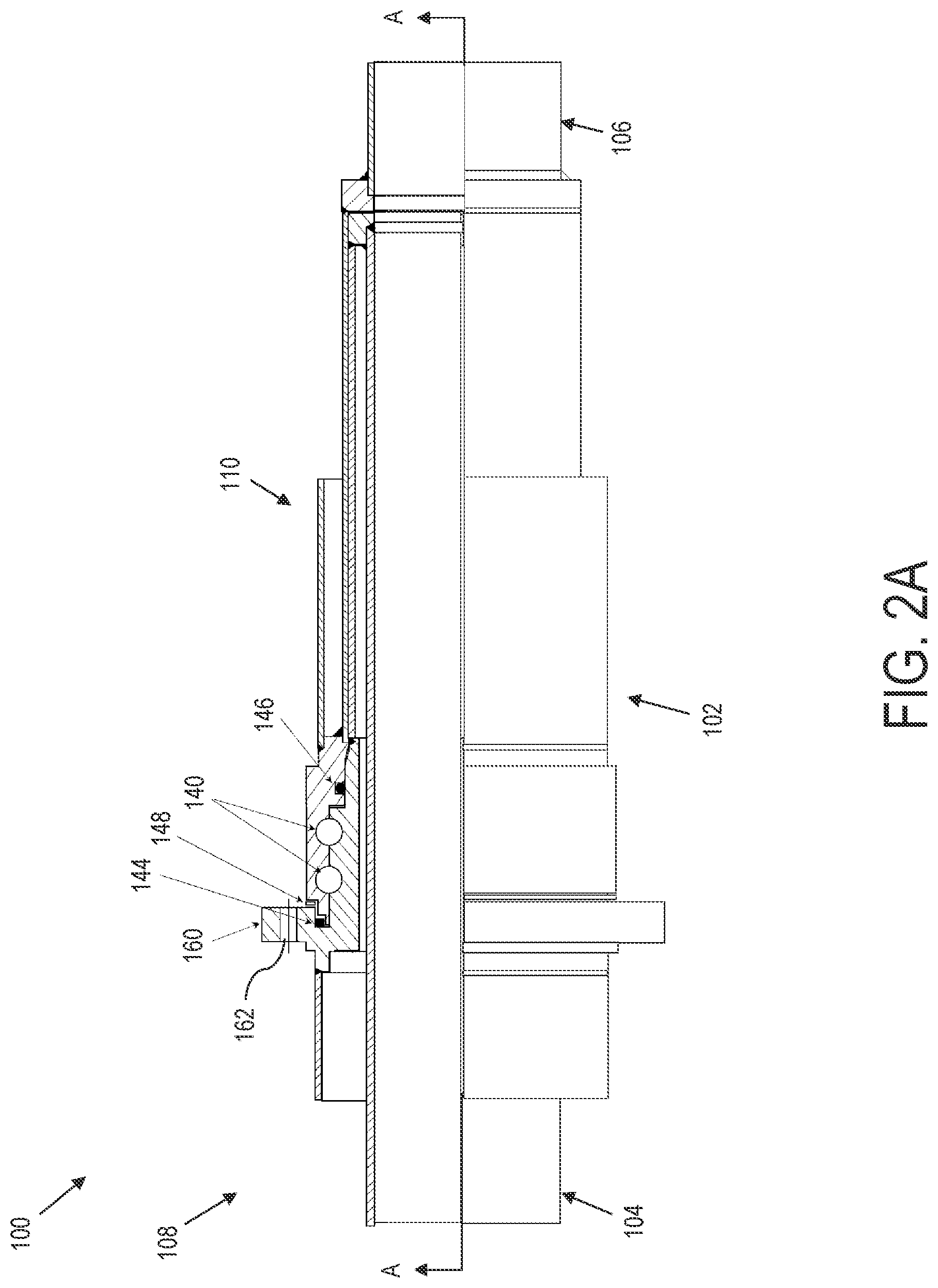 Patent US12098794 Figure 4 – Cryogenic rotating seal