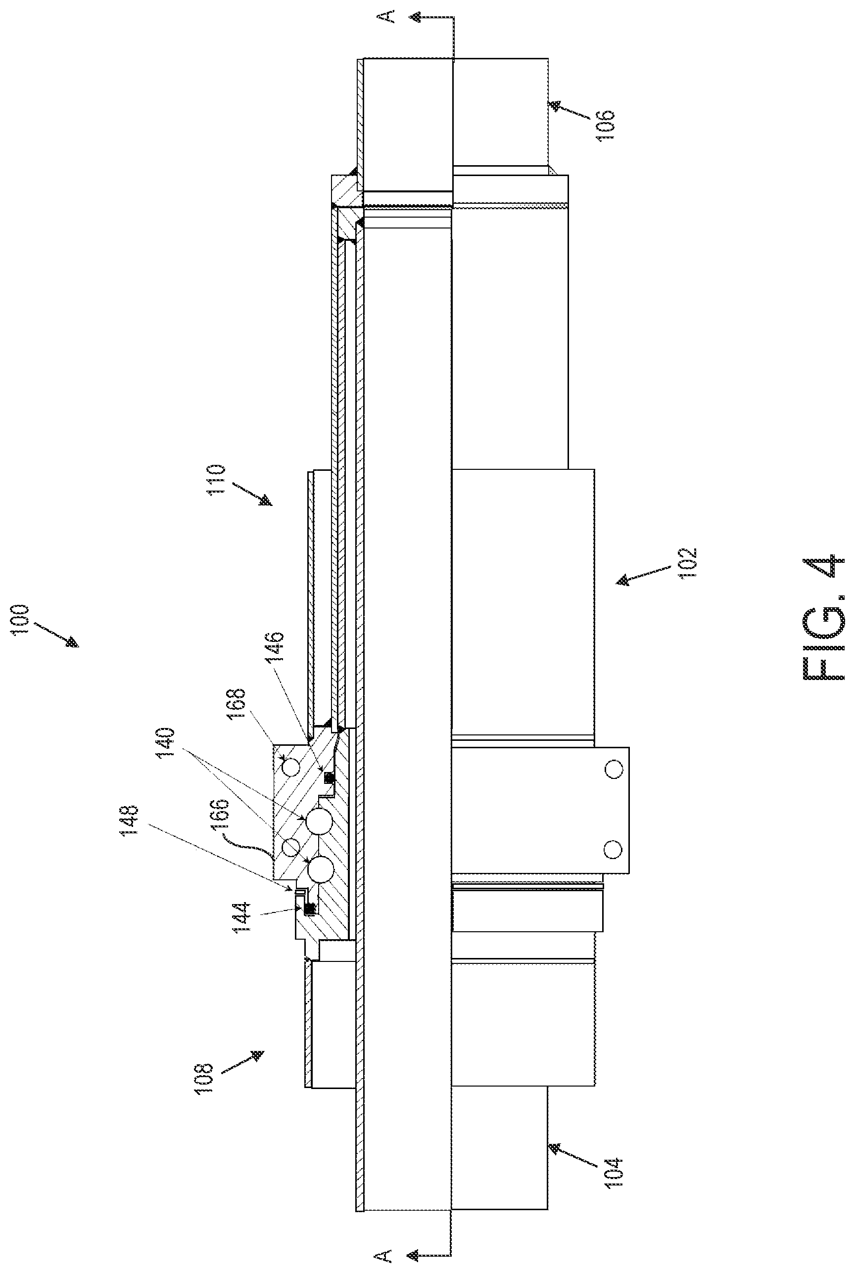 Patent US12098794 Figure 7 – Cryogenic rotating seal