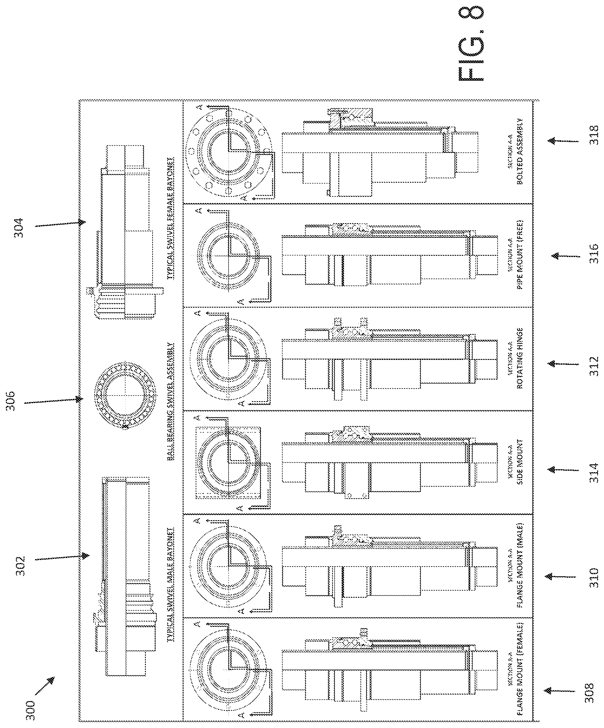 Patent US12098794 Figure 11 – Cryogenic rotating seal
