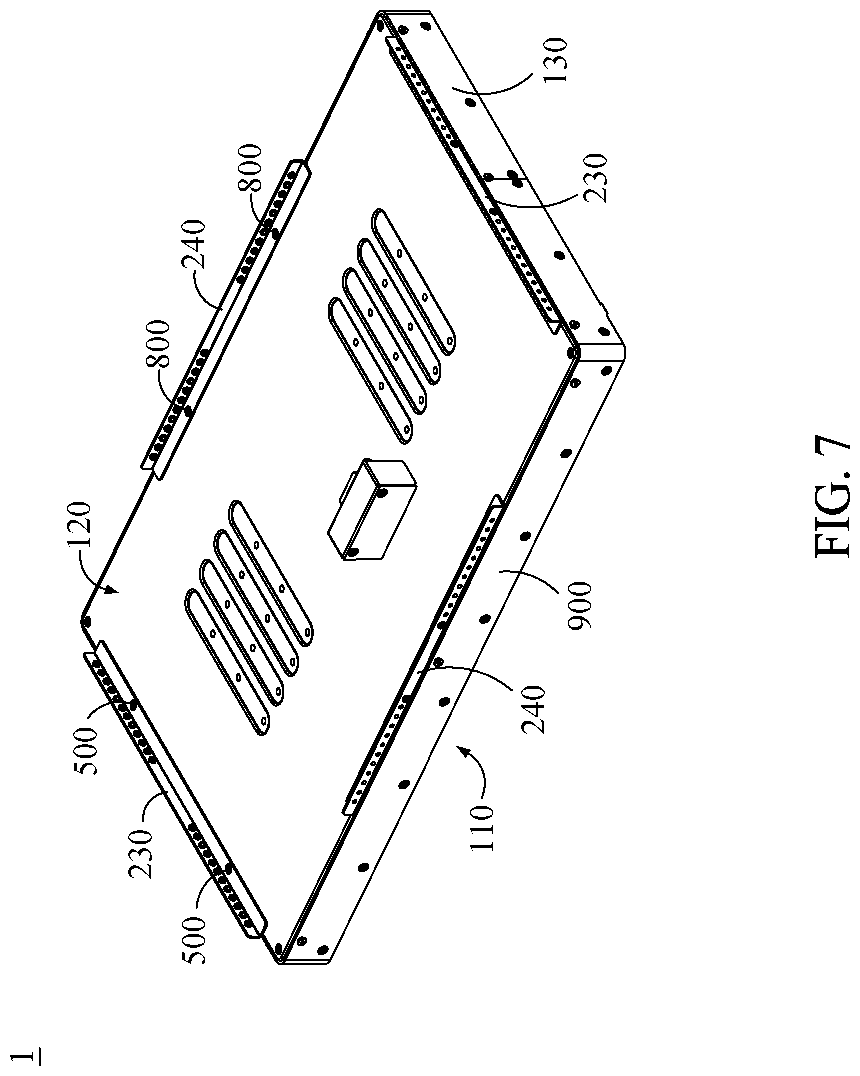 Patent US12098802 Figure 6 – Bracket assembly and electronic device