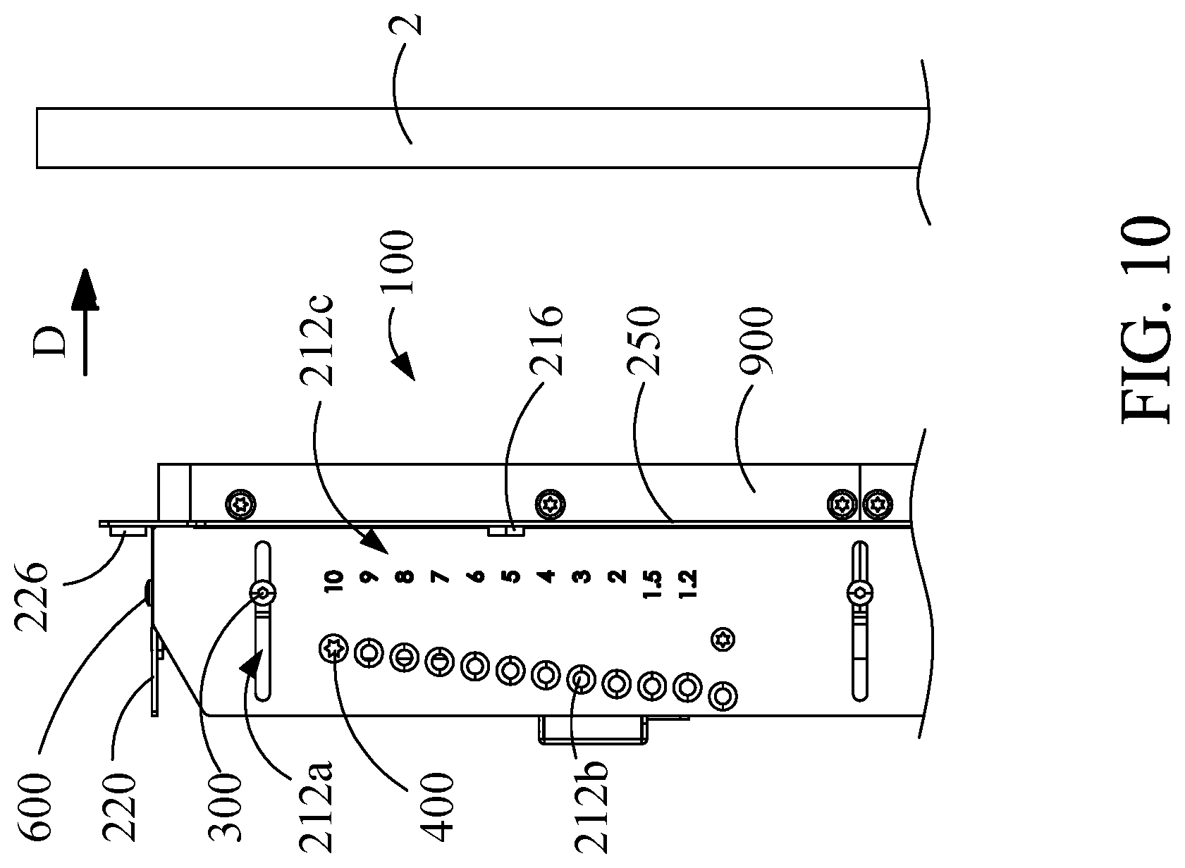 Patent US12098802 Figure 9 – Bracket assembly and electronic device