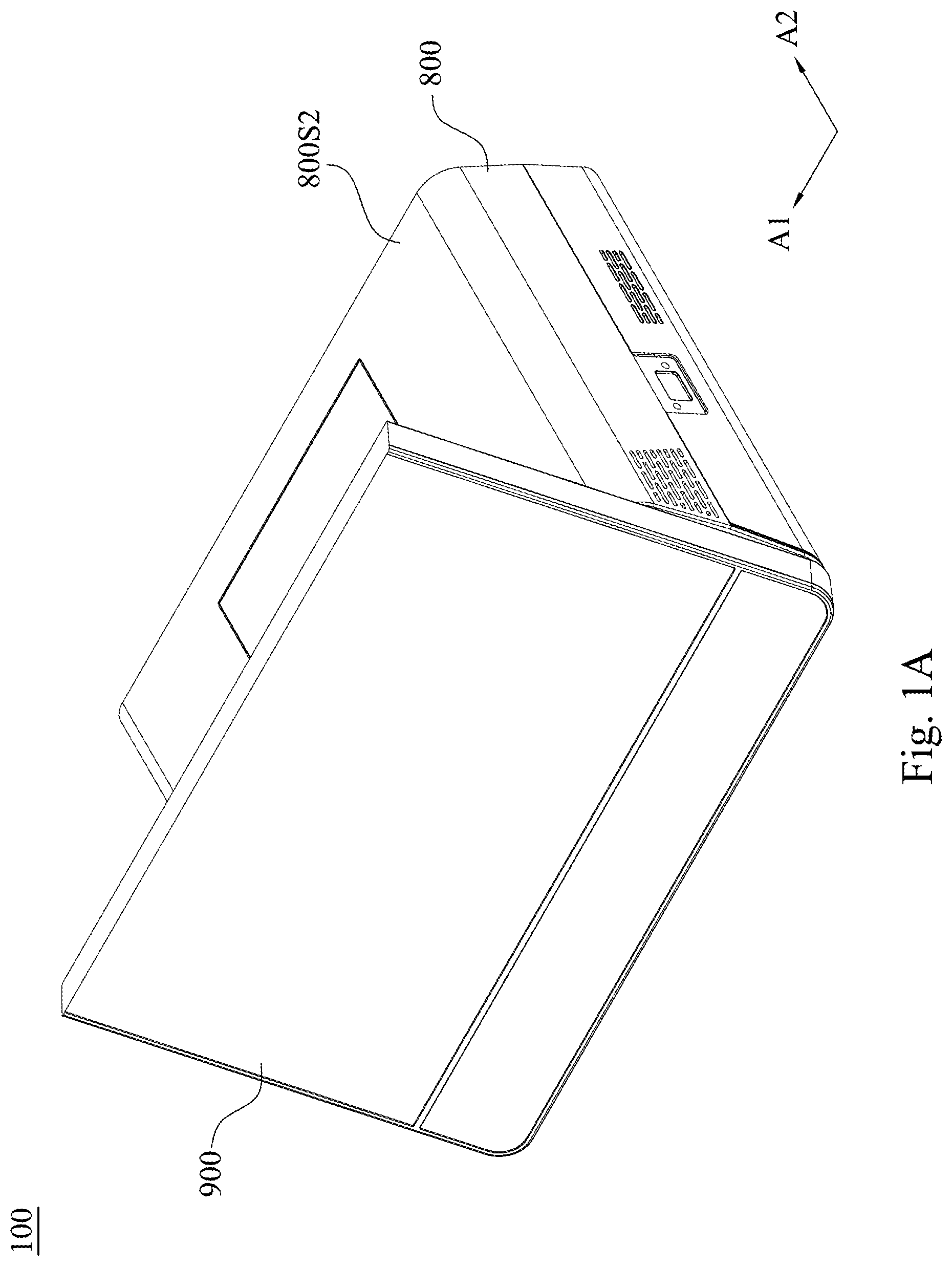 Patent US12098804 Figure 1 – Fixing device