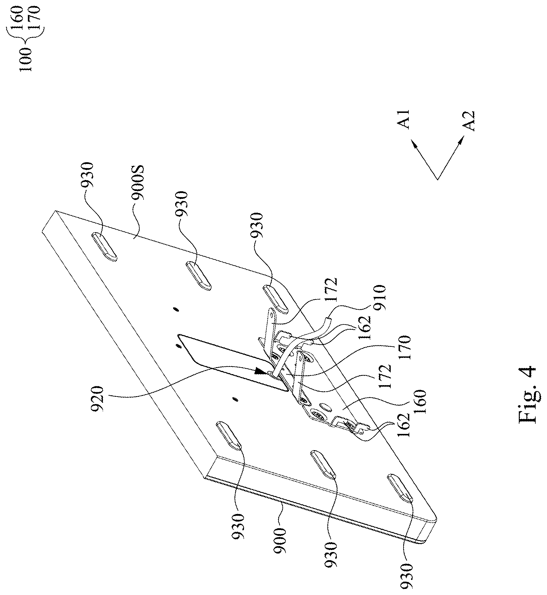 Patent US12098804 Figure 8 – Fixing device