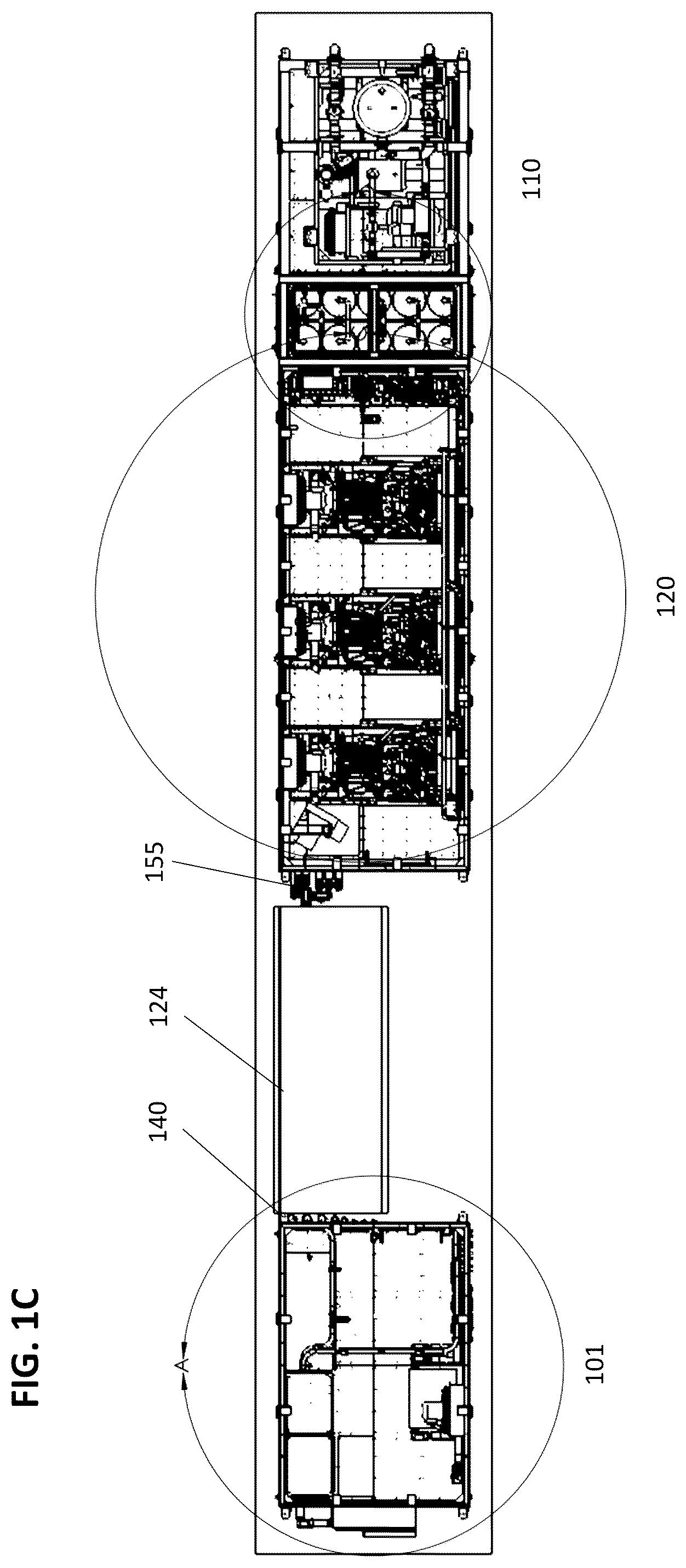 Patent US12098806 Figure 3 – Modular and portable compressed natural gas fueling station