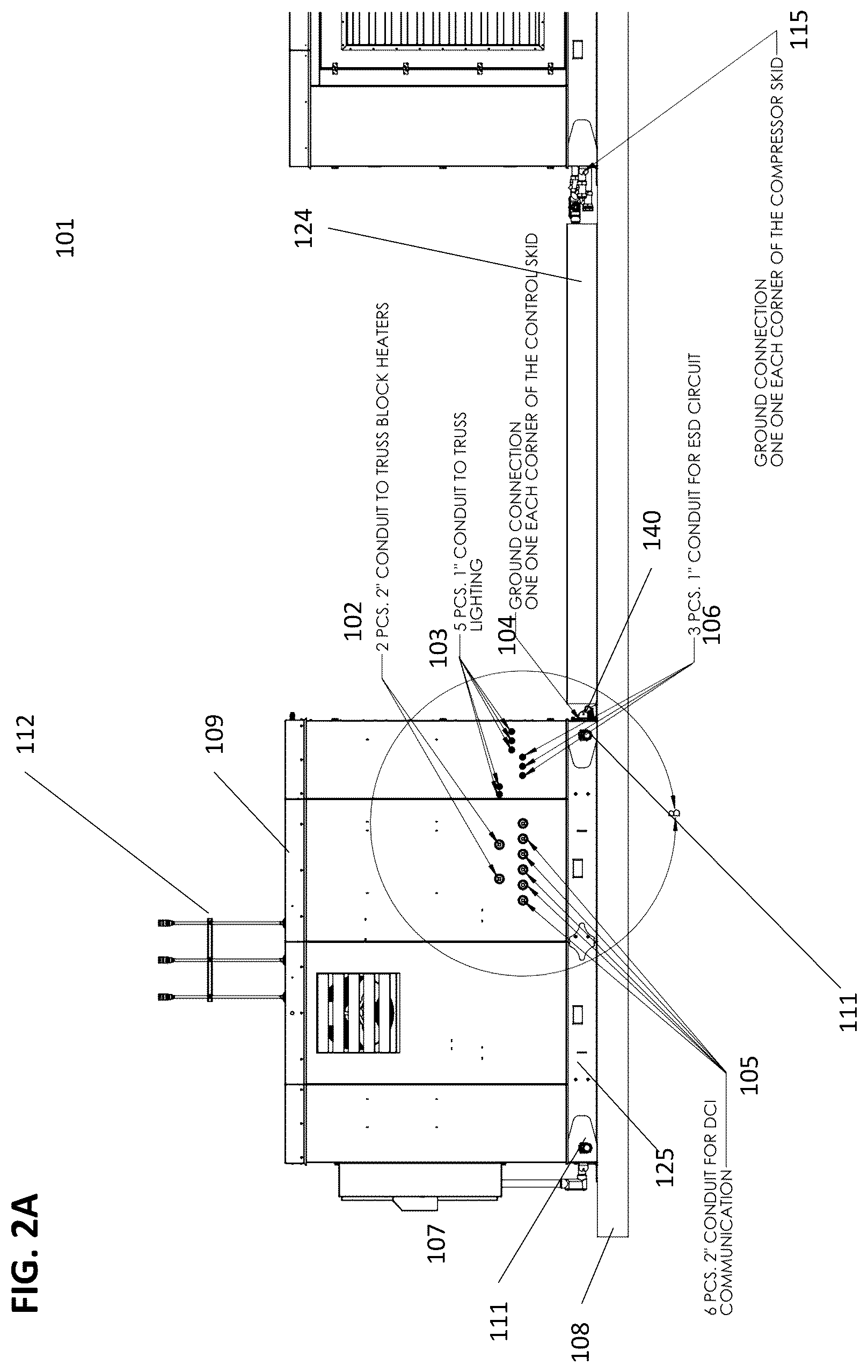 Patent US12098806 Figure 4 – Modular and portable compressed natural gas fueling station