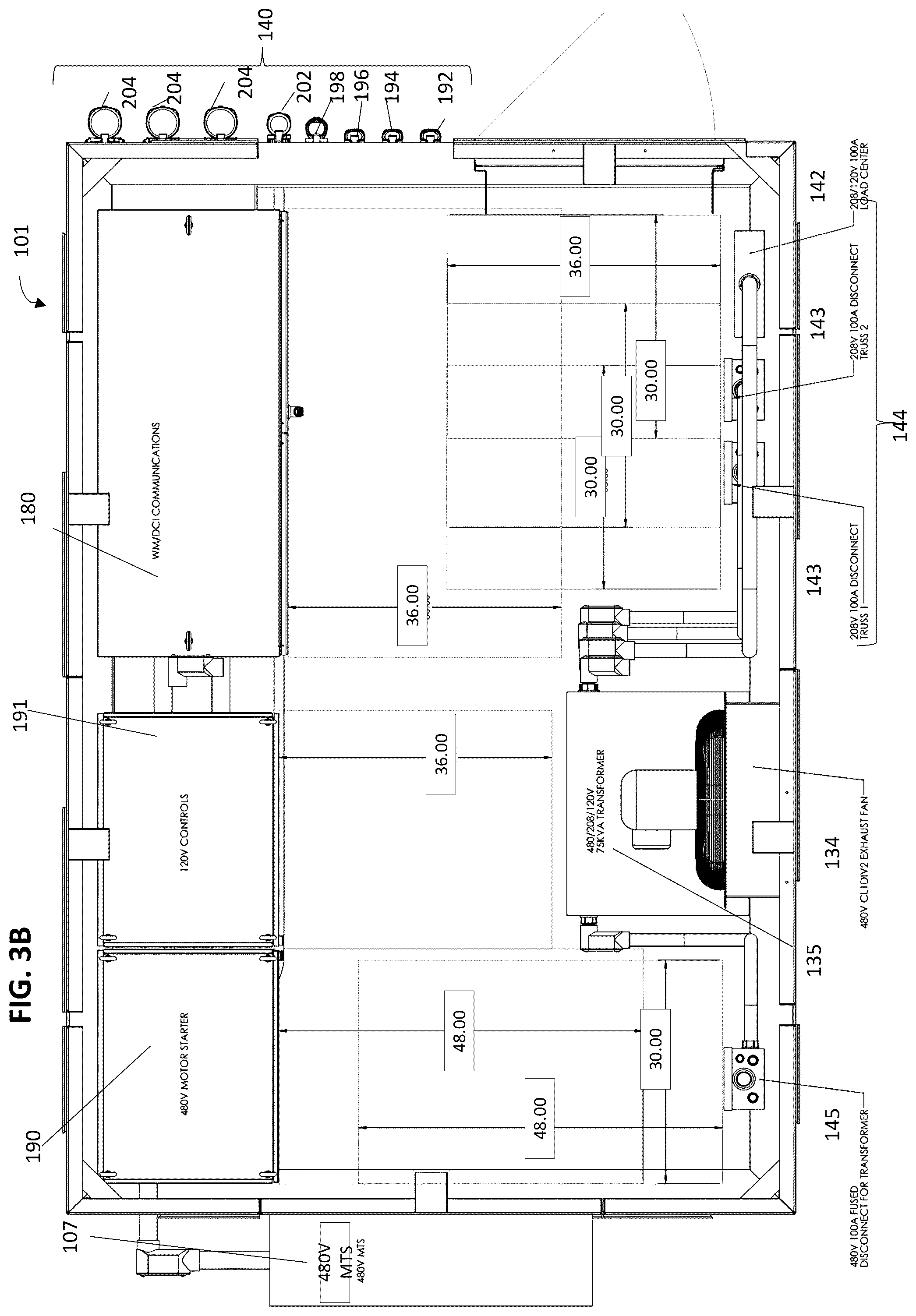 Patent US12098806 Figure 7 – Modular and portable compressed natural gas fueling station