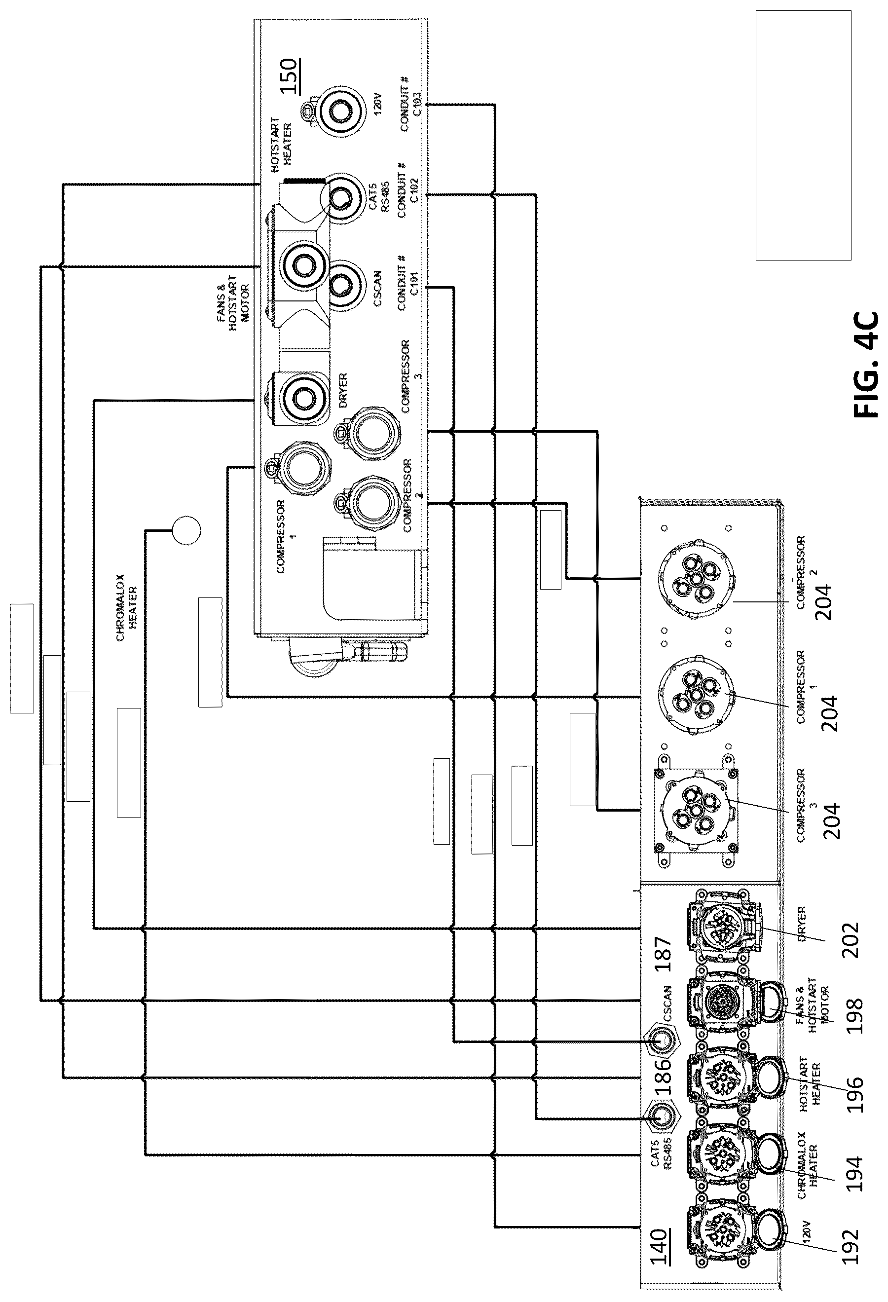 Patent US12098806 Figure 10 – Modular and portable compressed natural gas fueling station