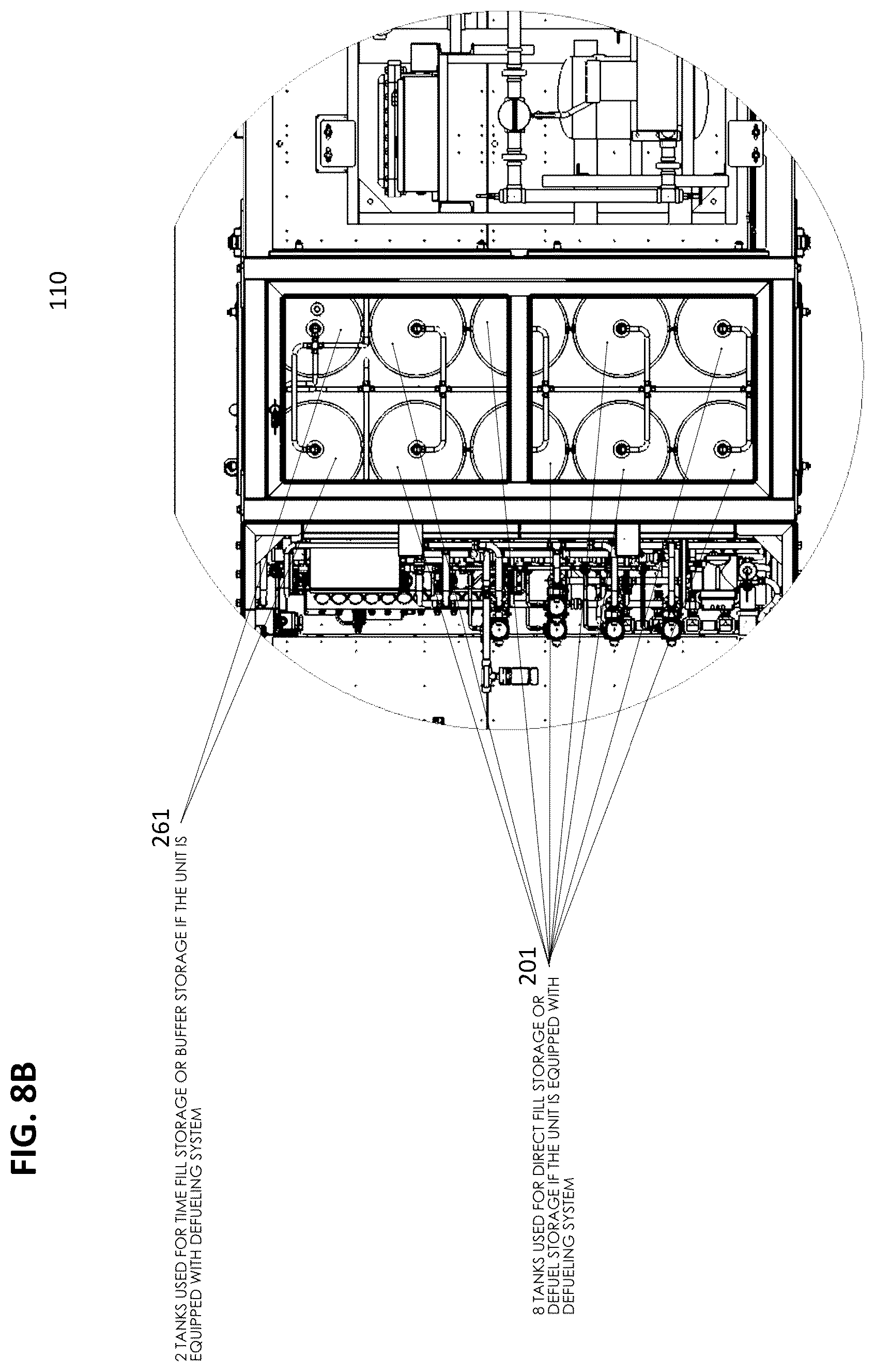 Patent US12098806 Figure 20 – Modular and portable compressed natural gas fueling station