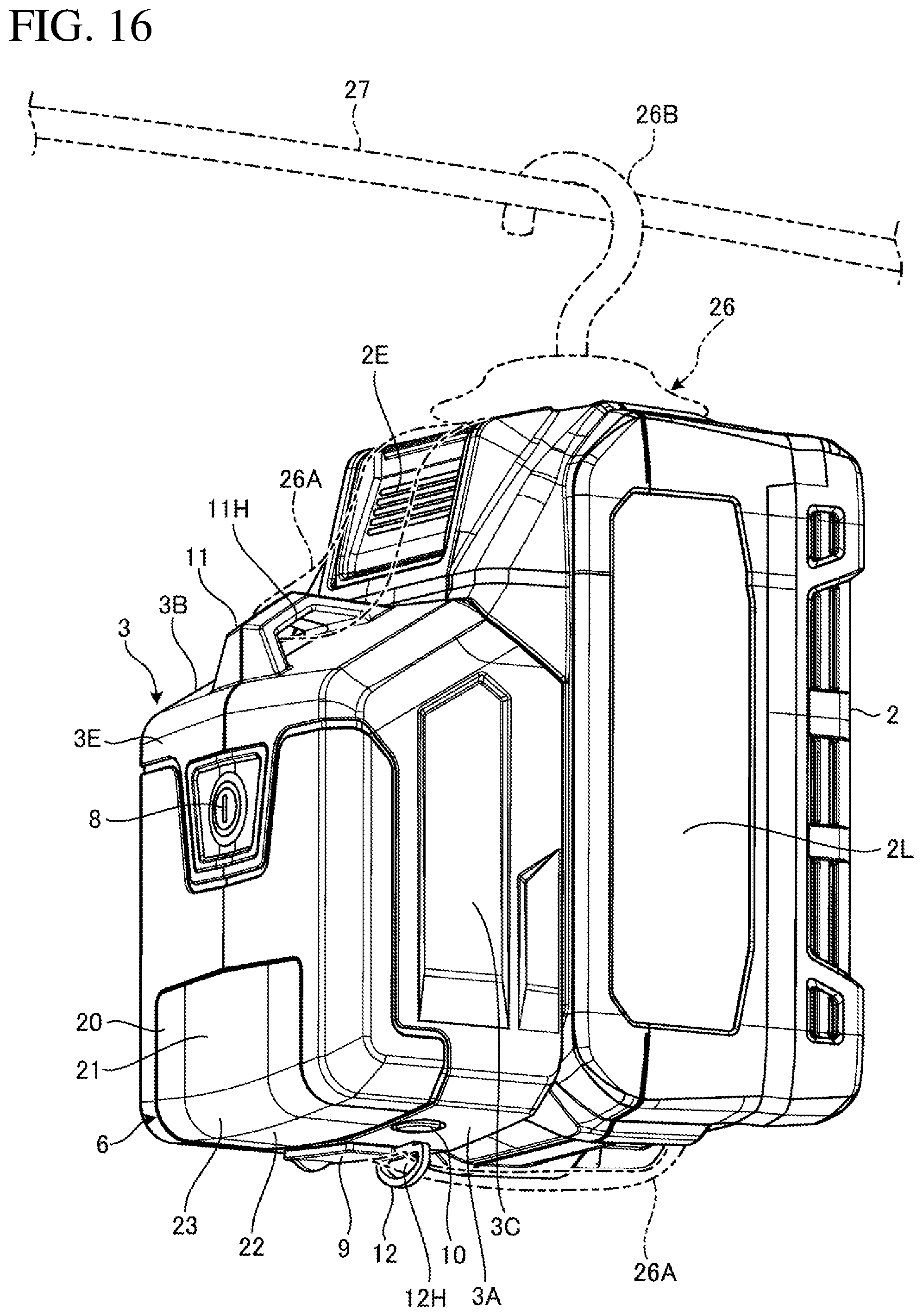 Patent US12098810 Figure 16 – Illumination apparatus