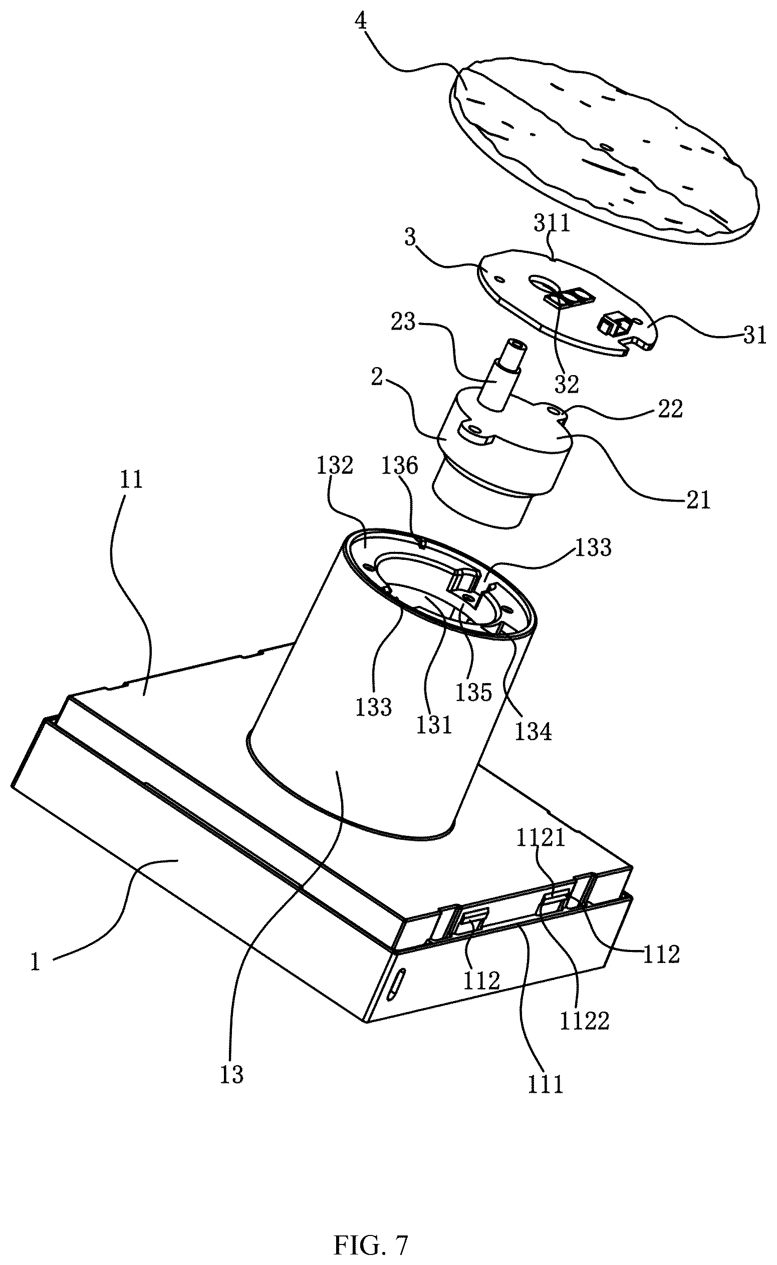 Patent US12098812 Figure 7 – Projector