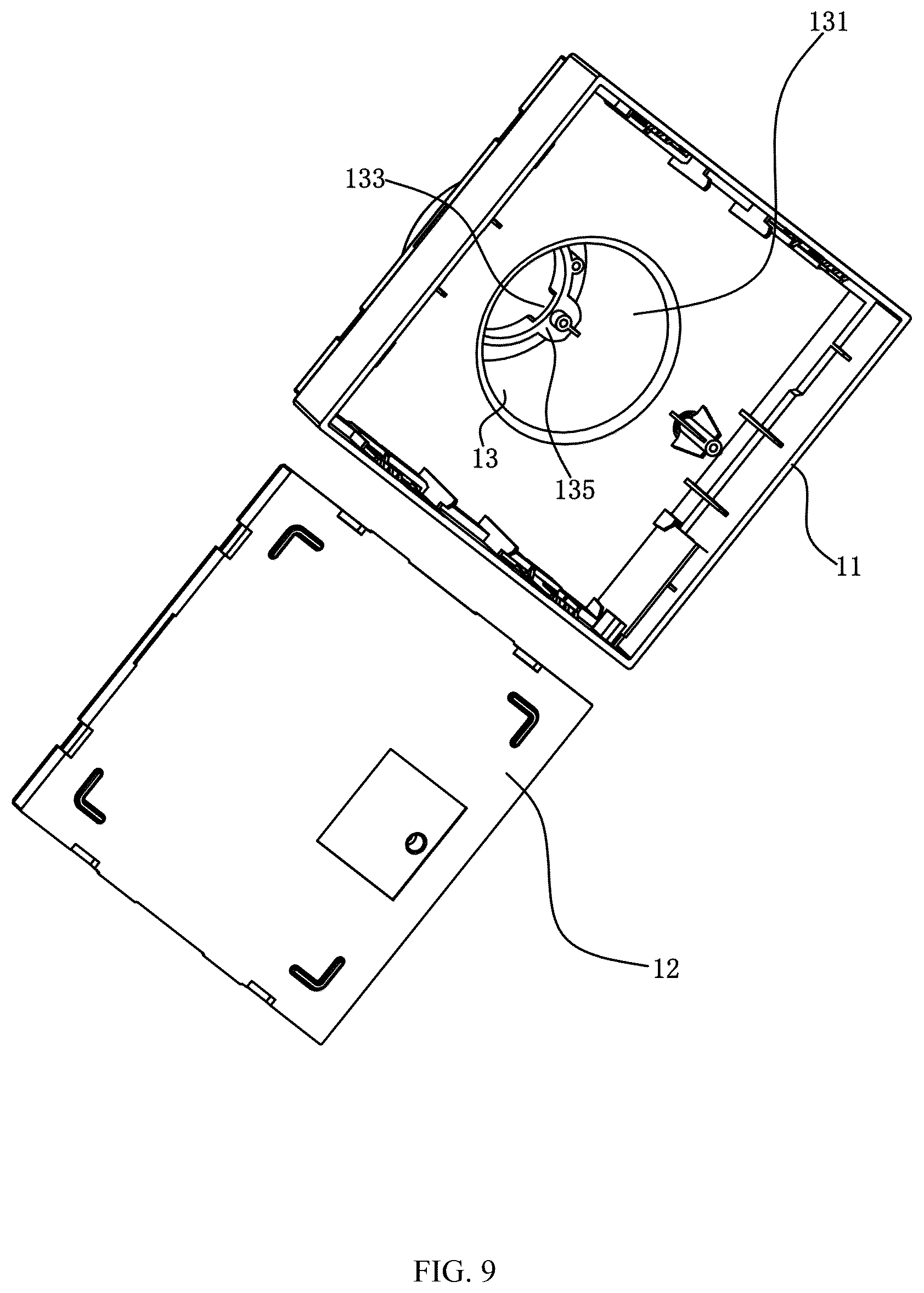 Patent US12098812 Figure 9 – Projector