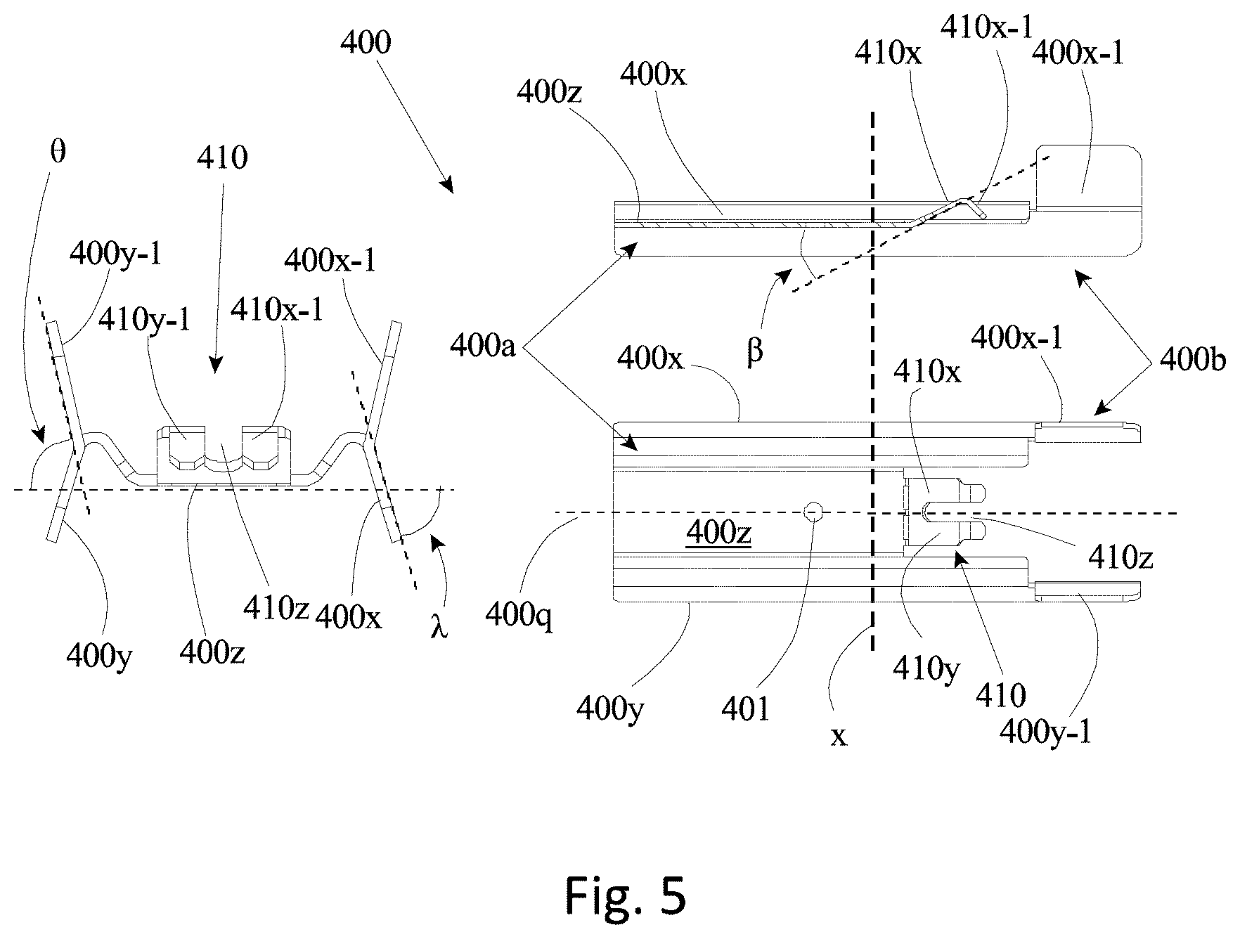 Patent US12098814 Figure 6 – Illumination system for line illumination