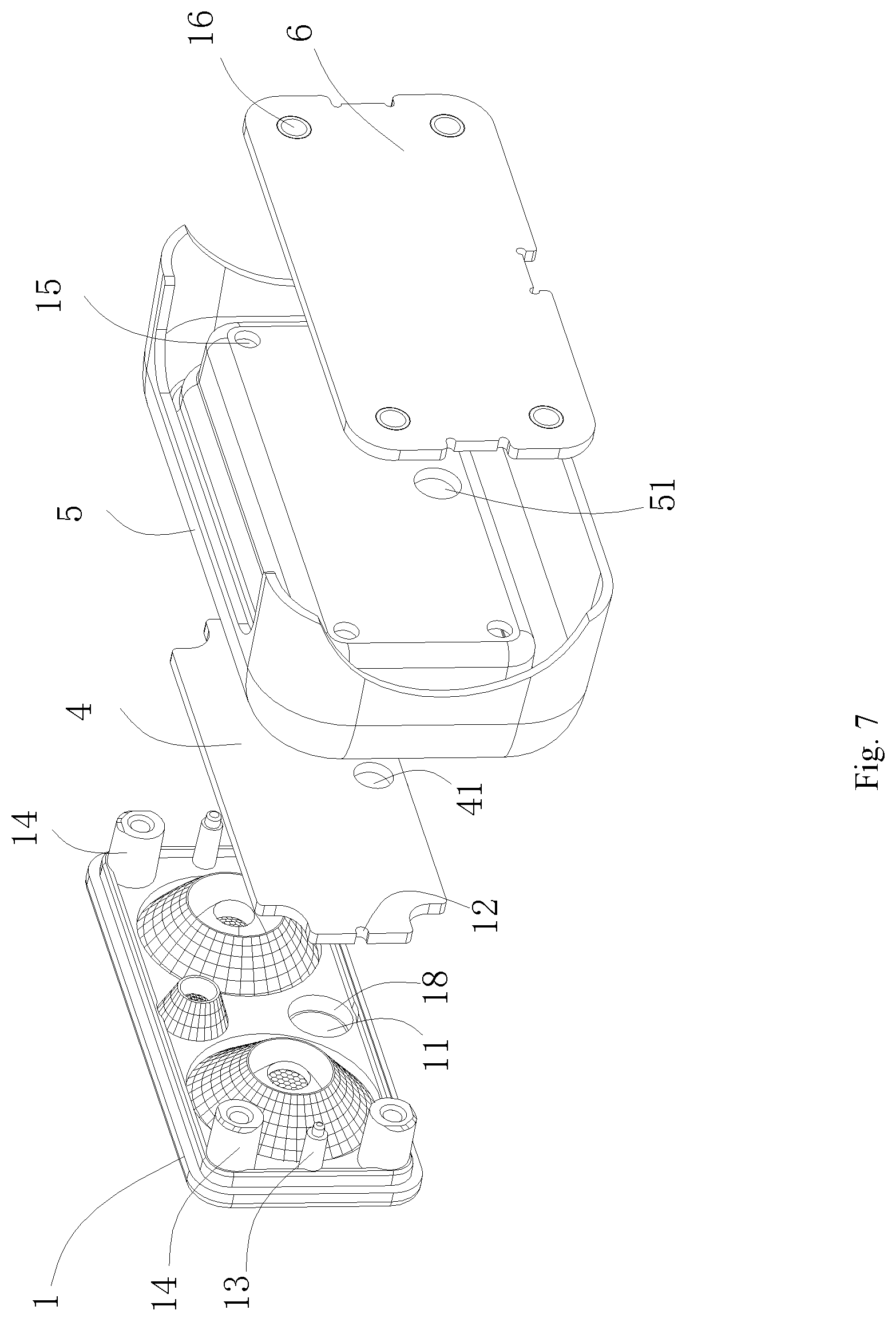 Patent US12098815 Figure 5 – Headlamp light-sensing detection device, and headlamp