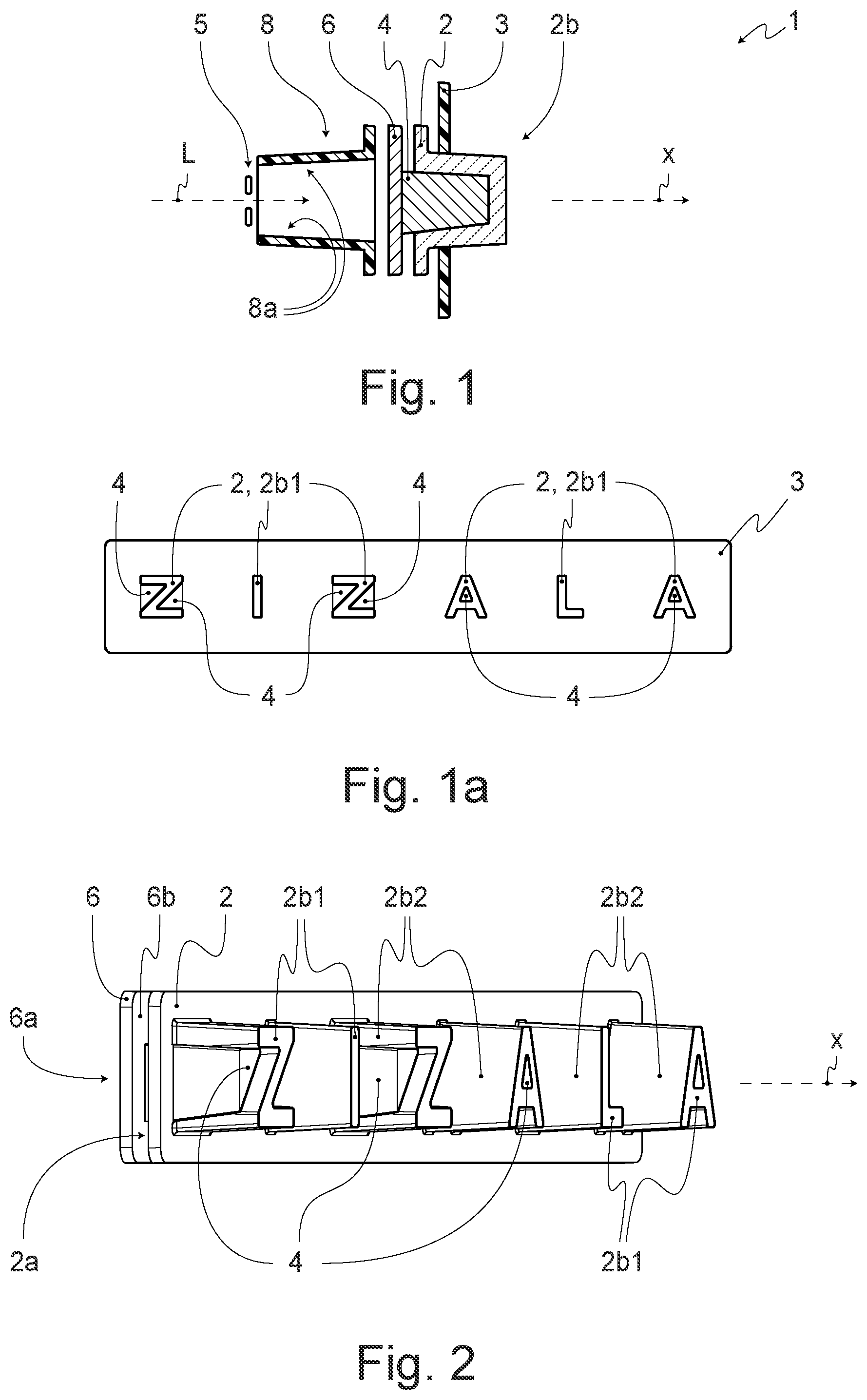 Patent US12098816 Figure 1 – Illumination device for vehicle