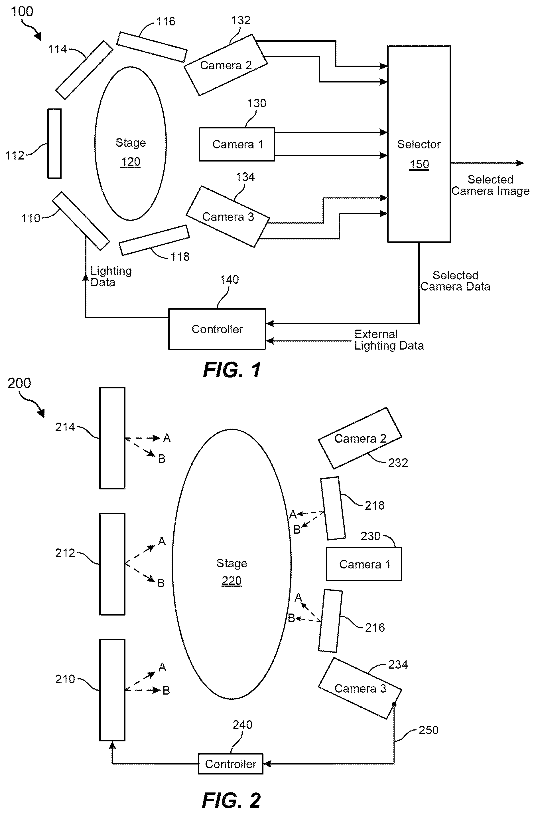 Patent US12098819 Figure 1 – Stage lighting assembly with perforated layer