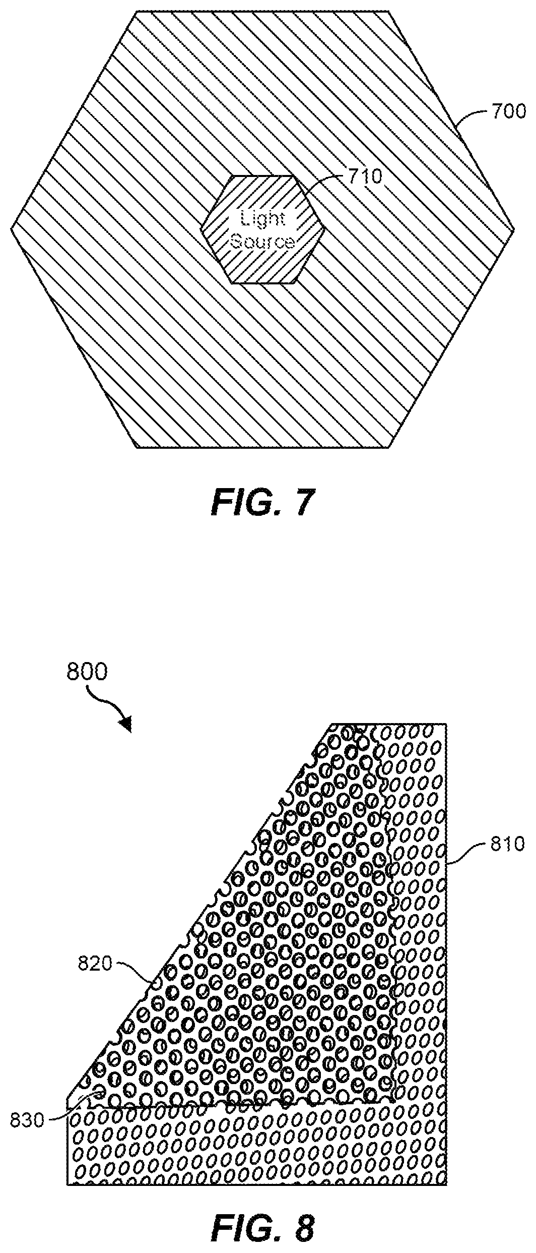 Patent US12098819 Figure 5 – Stage lighting assembly with perforated layer
