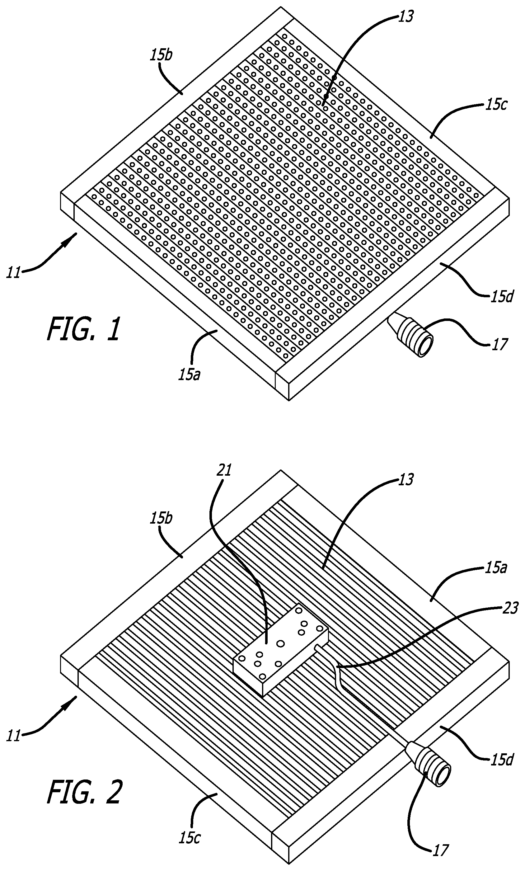 Patent US12098823 Figure 1 – Light weight LED lighting panel
