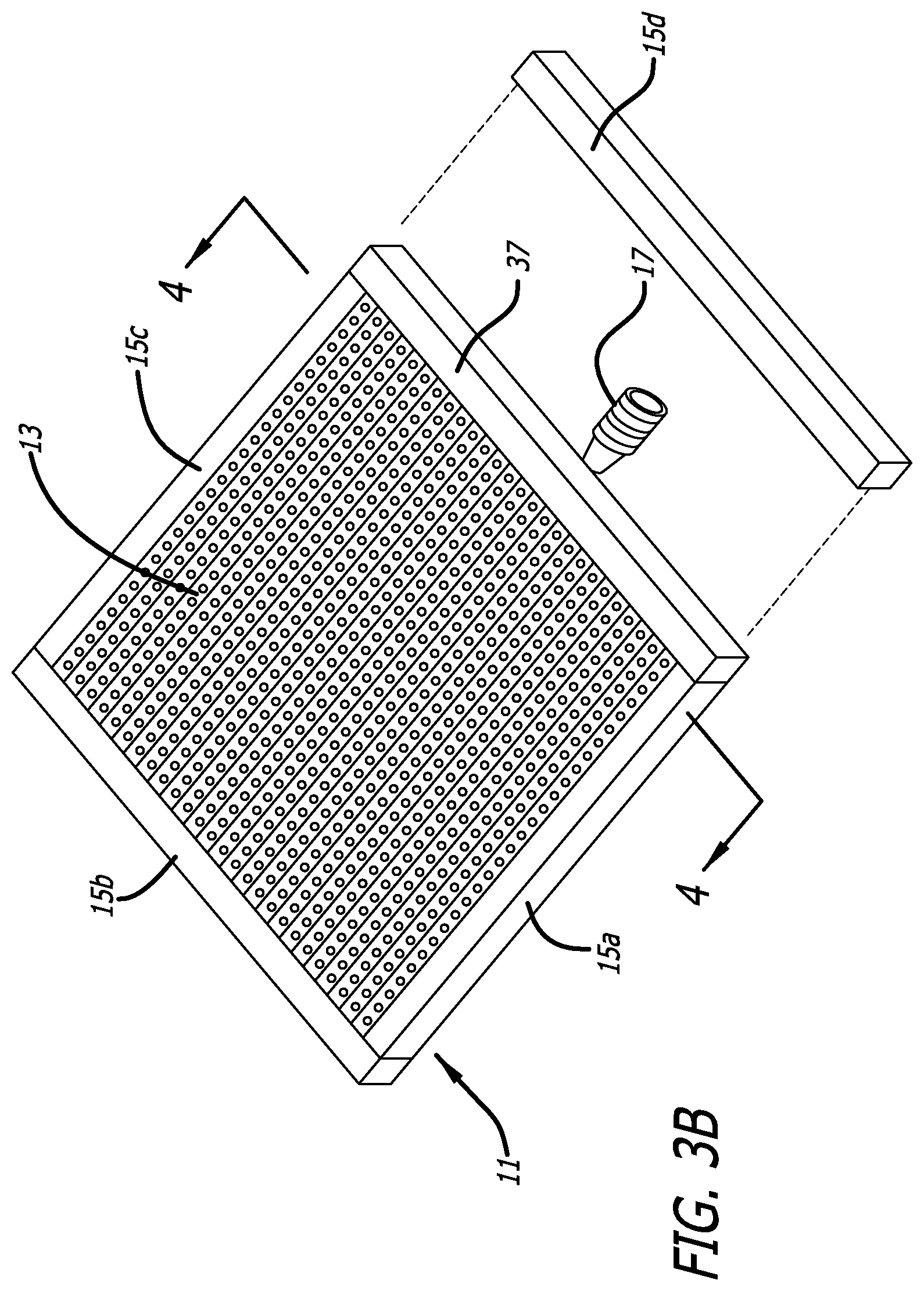 Patent US12098823 Figure 3 – Light weight LED lighting panel